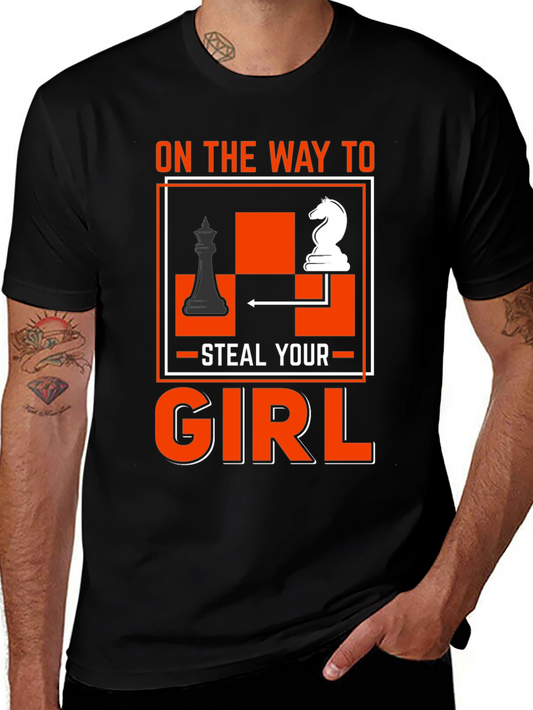 Chess Knight Steal Your Girl T-Shirt