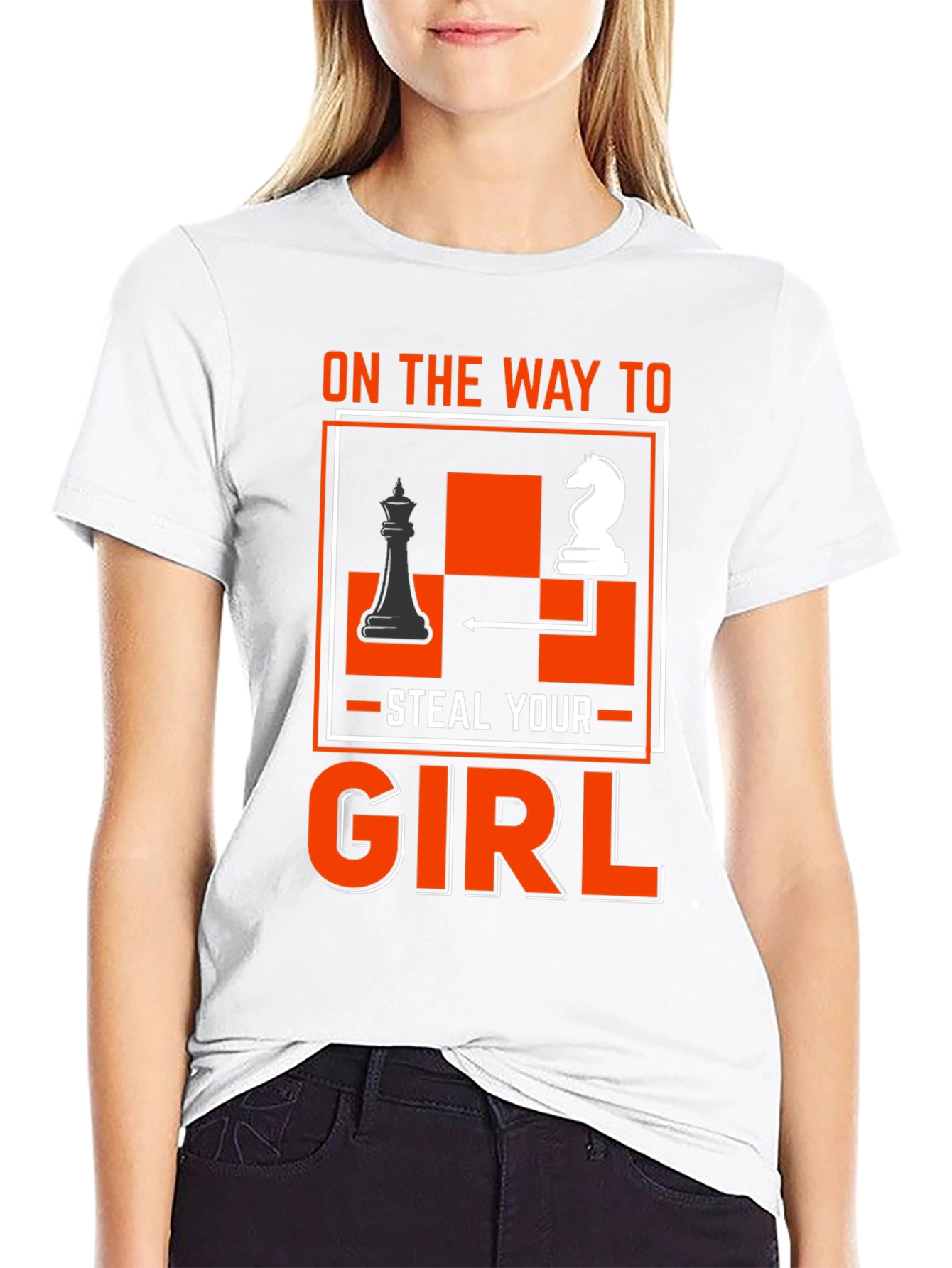 Chess Knight Steal Your Girl T-Shirt