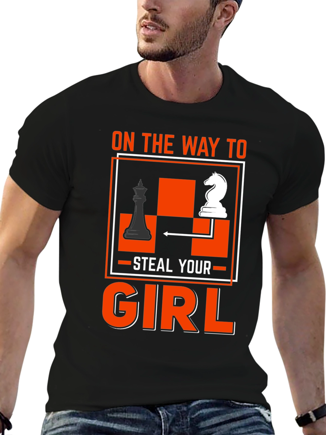Chess Knight Steal Your Girl T-Shirt