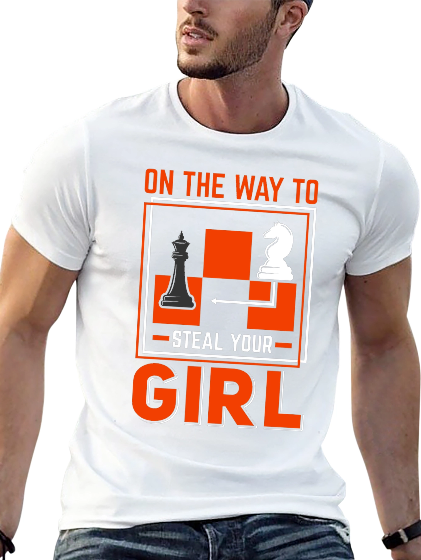 Chess Knight Steal Your Girl T-Shirt