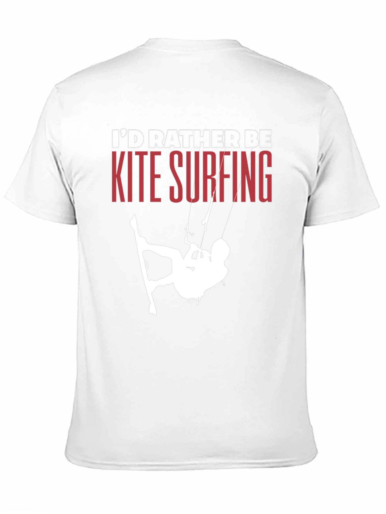 Kite Surfing T-Shirt - Id Rather Be Surfing Tee