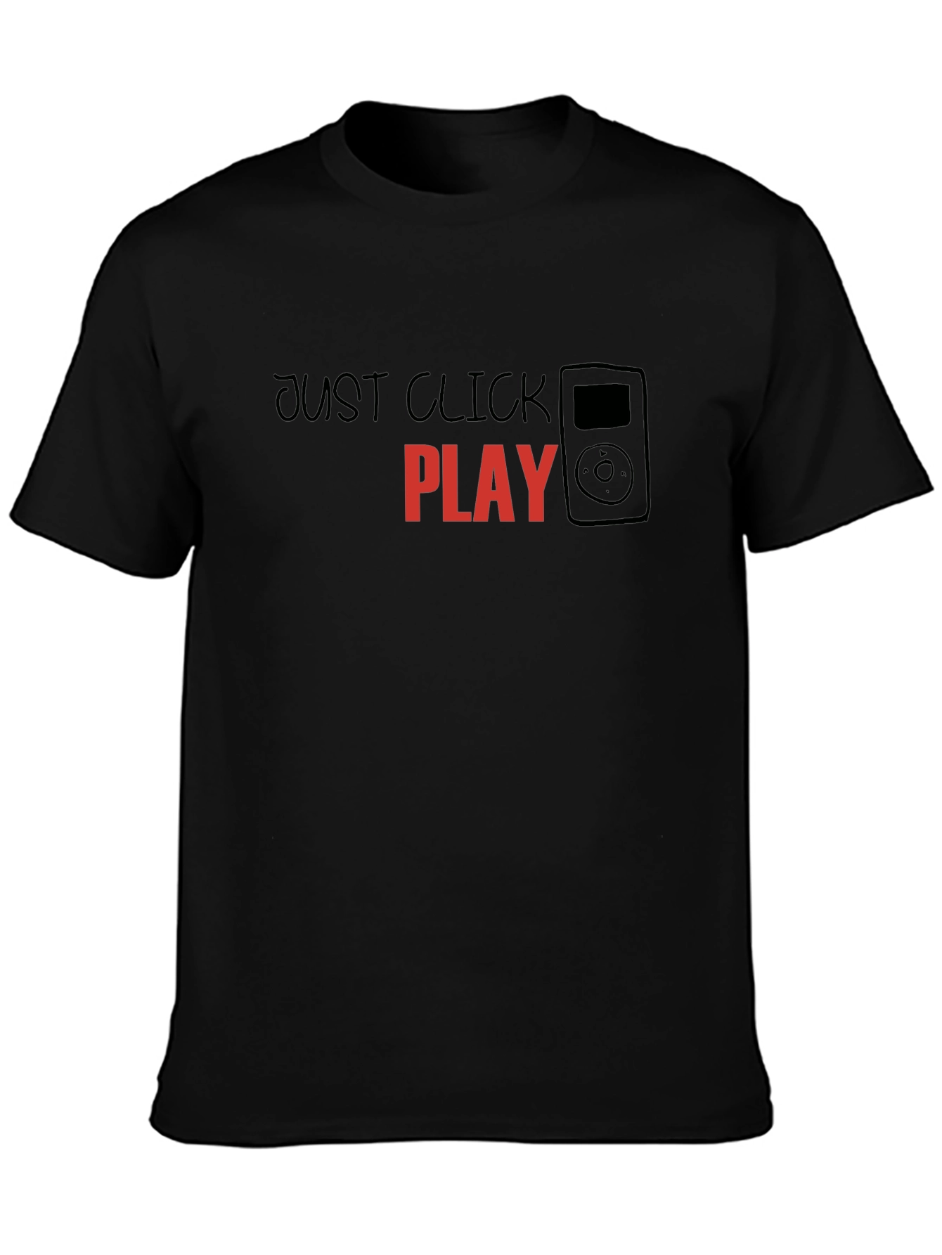 Just Click Play Graphic T-Shirt