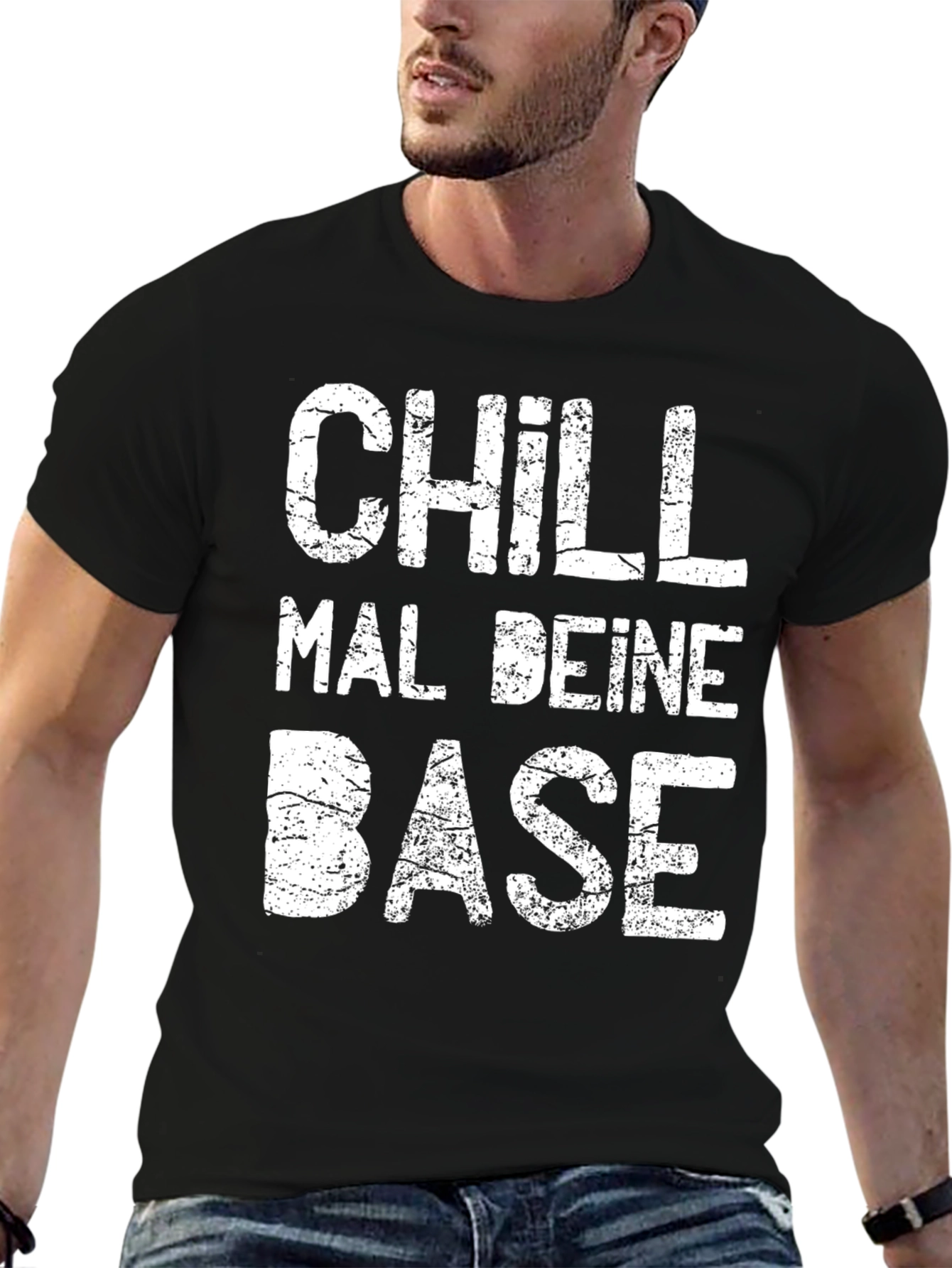 Chill Mal Deine Base Graphic T-Shirt