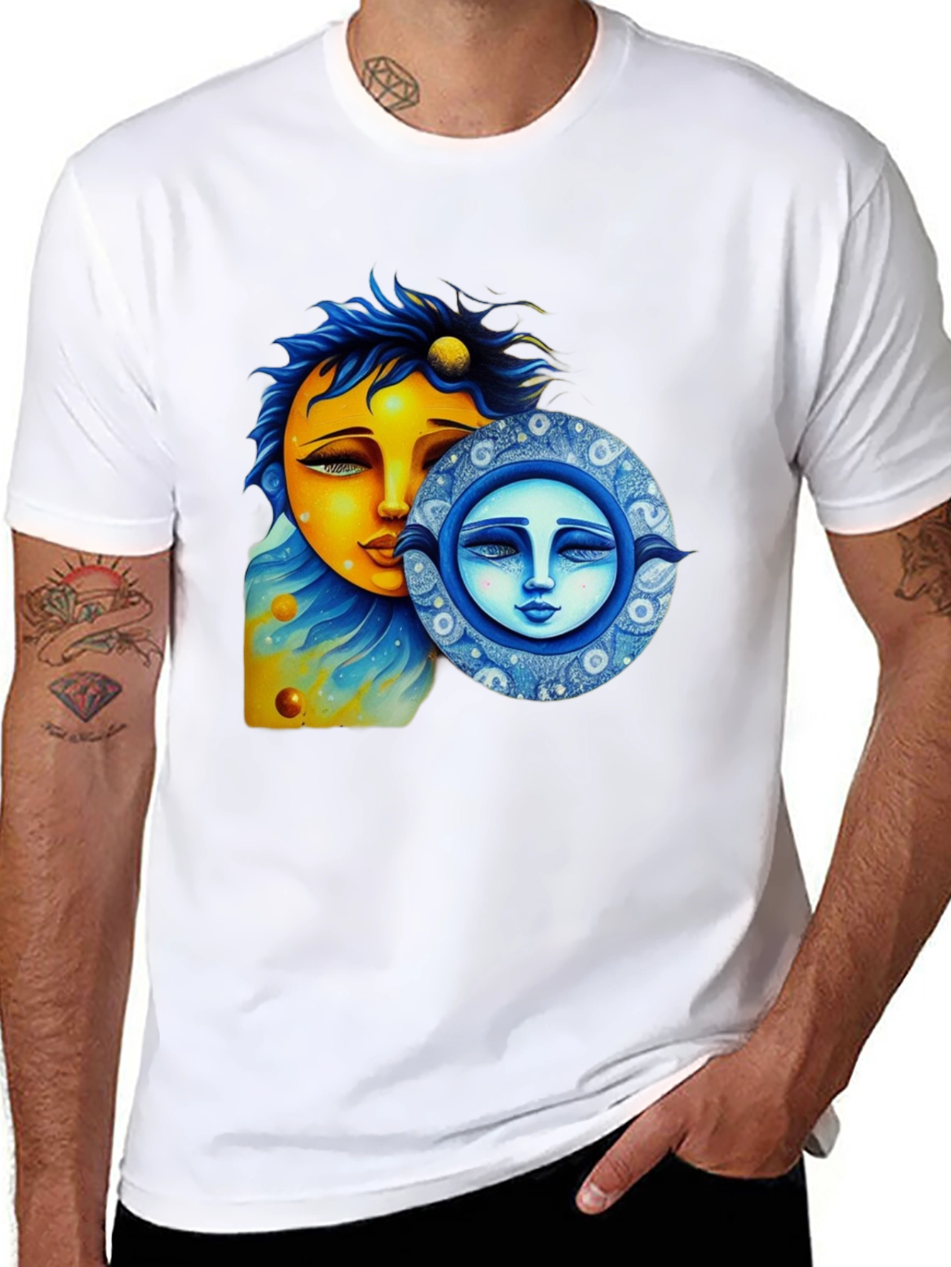 Sun & Moon Graphic Tee