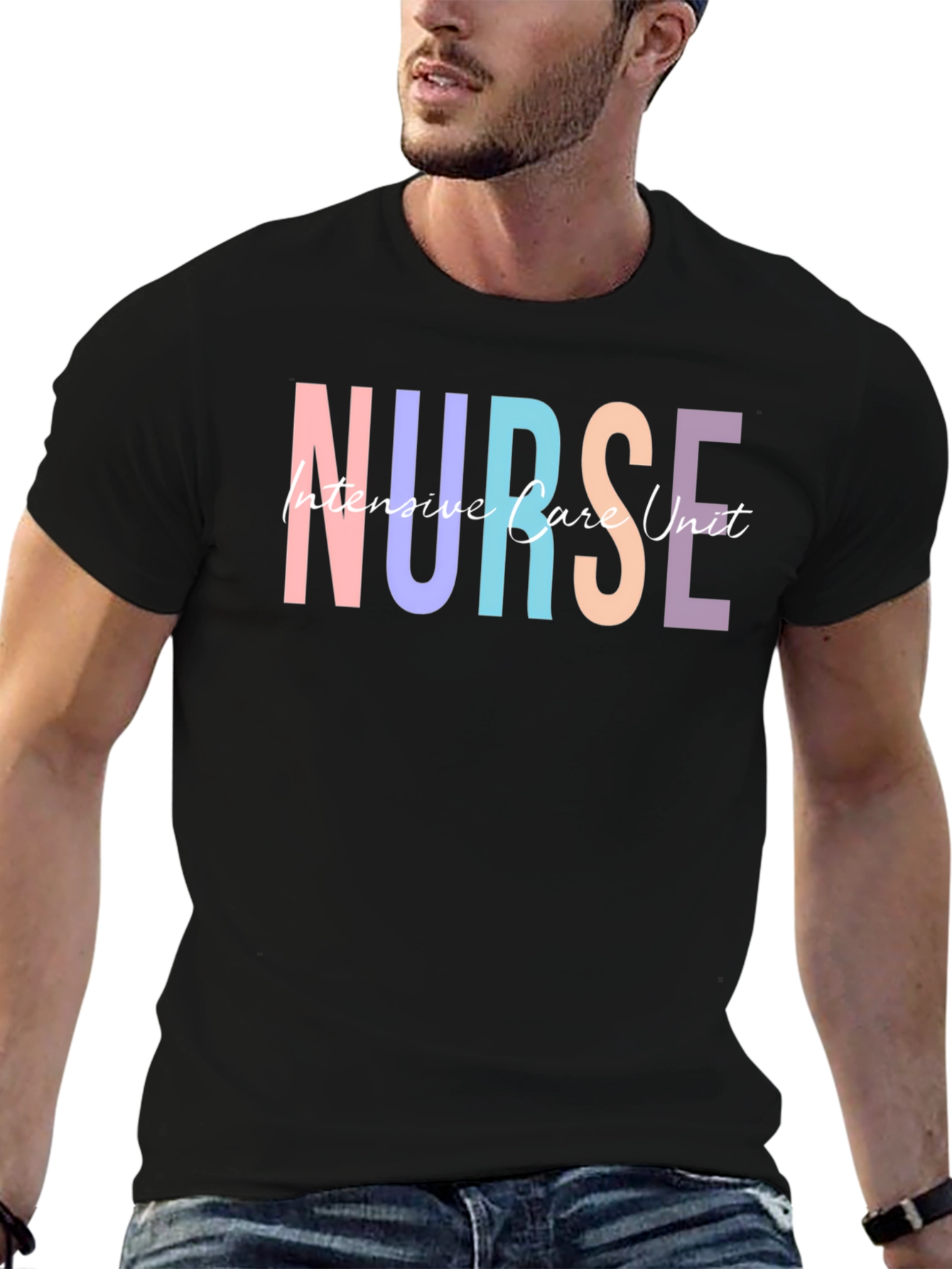 ICU Nurse T-Shirt - Comfortable Cotton Tee