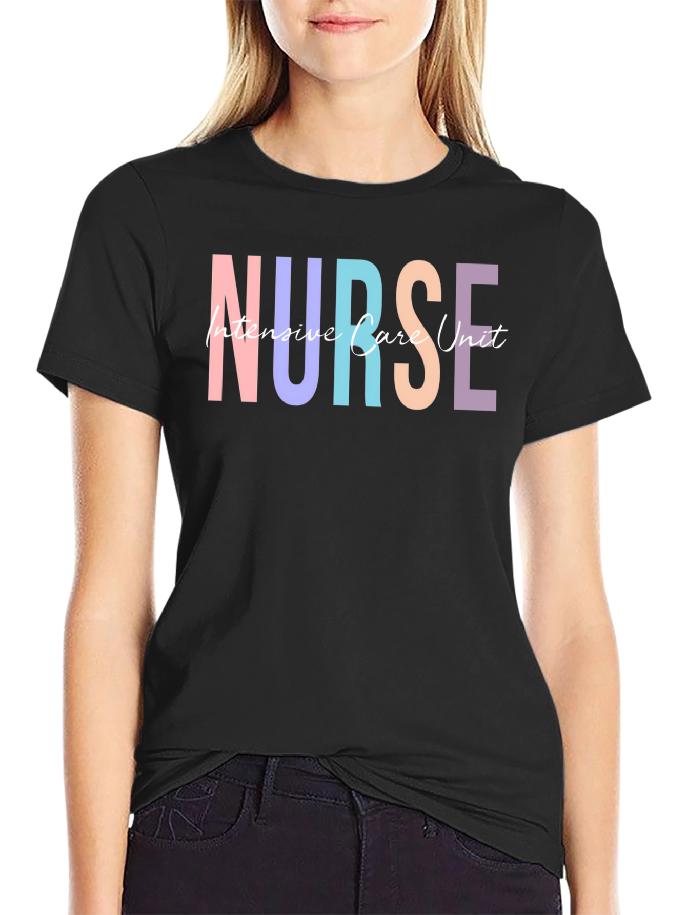 ICU Nurse T-Shirt - Comfortable Cotton Tee