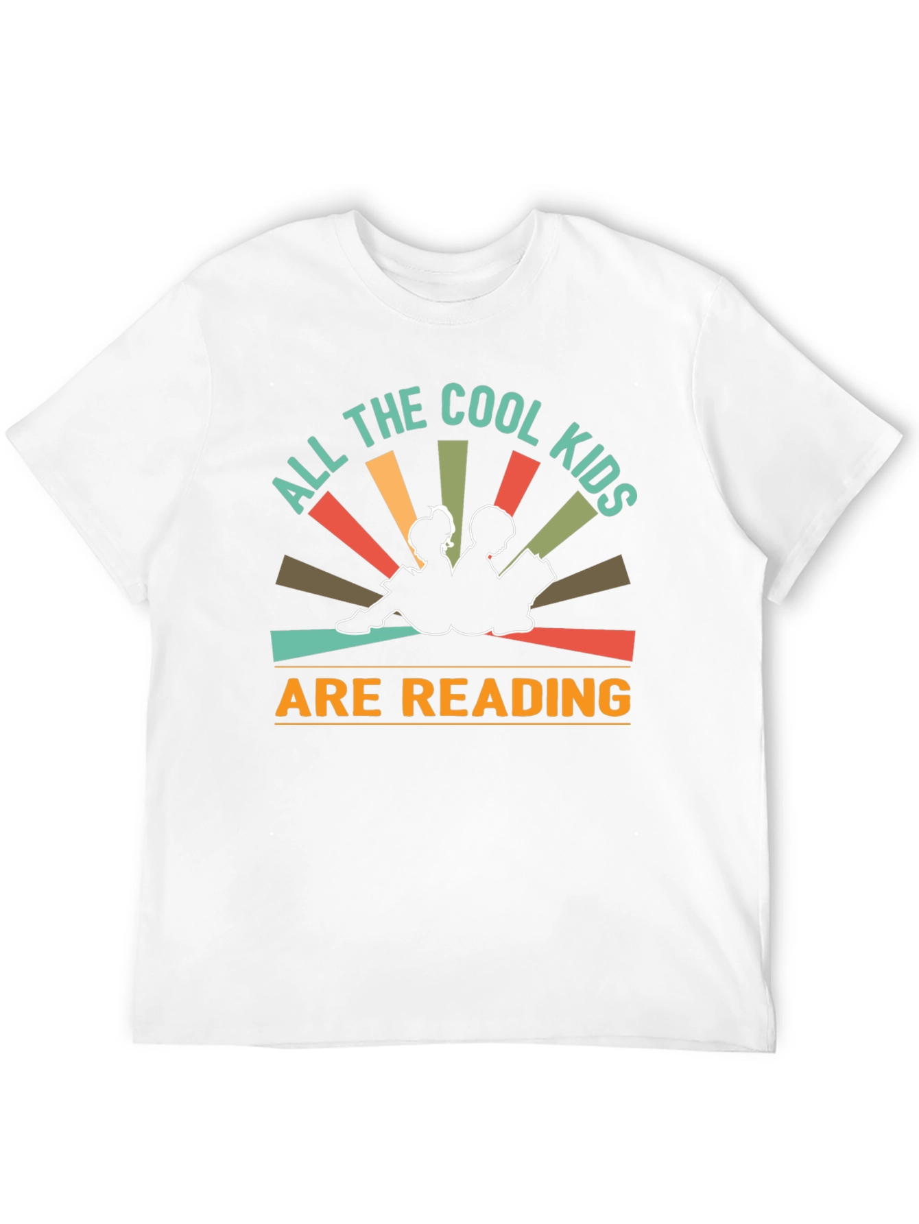 Cool Kids Reading Graphic T-Shirt
