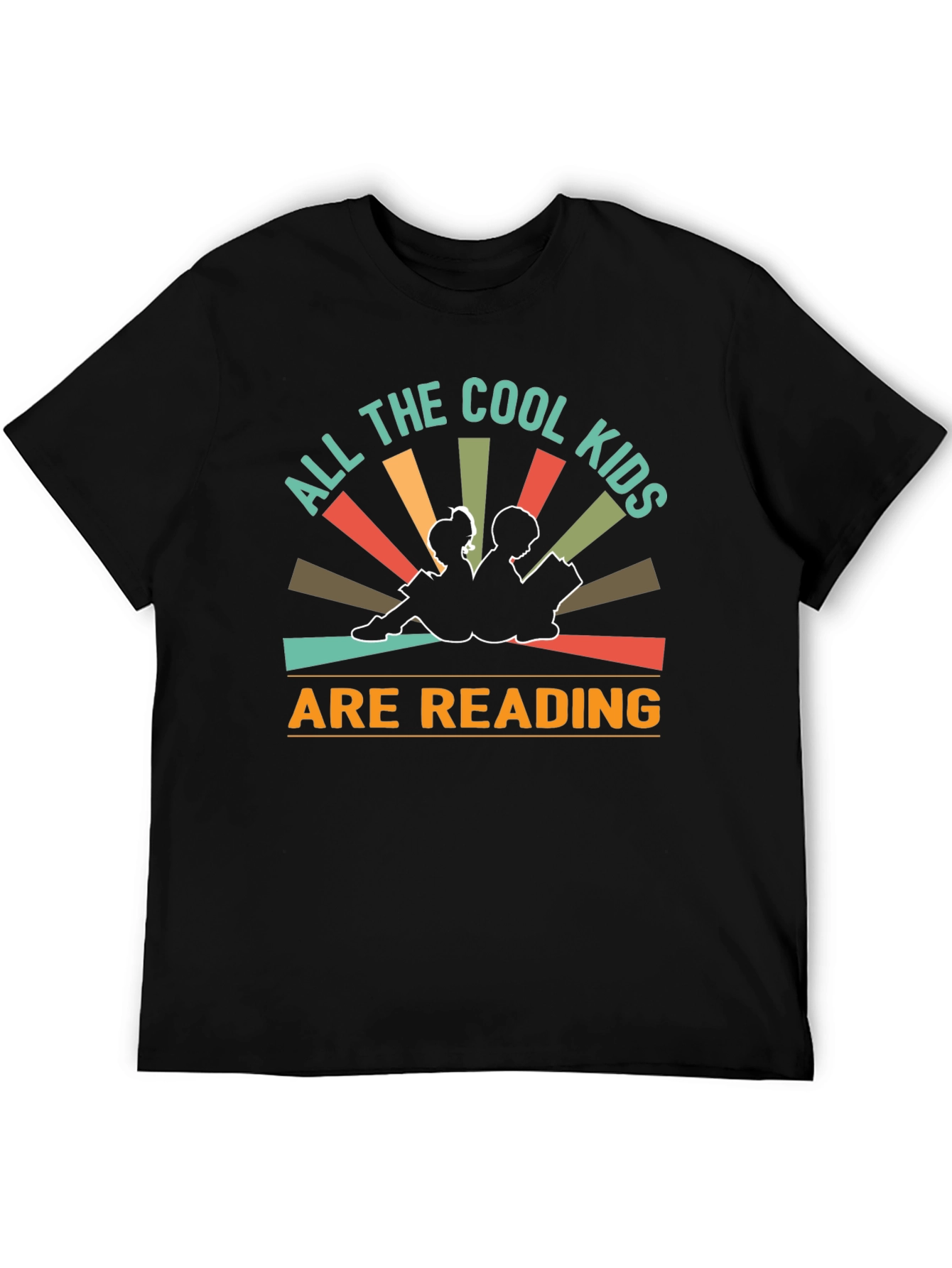 Cool Kids Reading Graphic T-Shirt