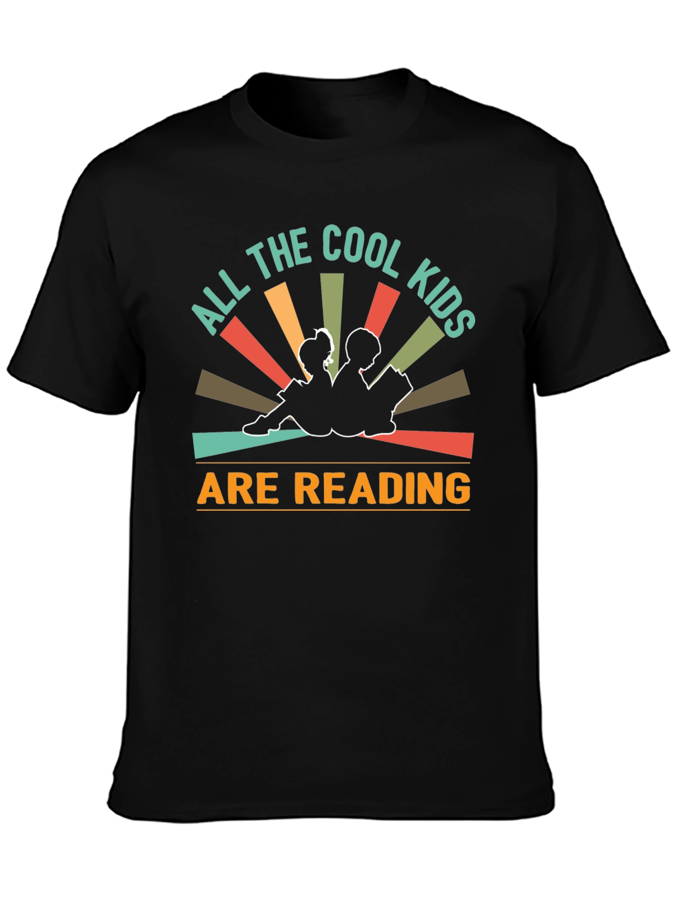 Cool Kids Reading Graphic T-Shirt