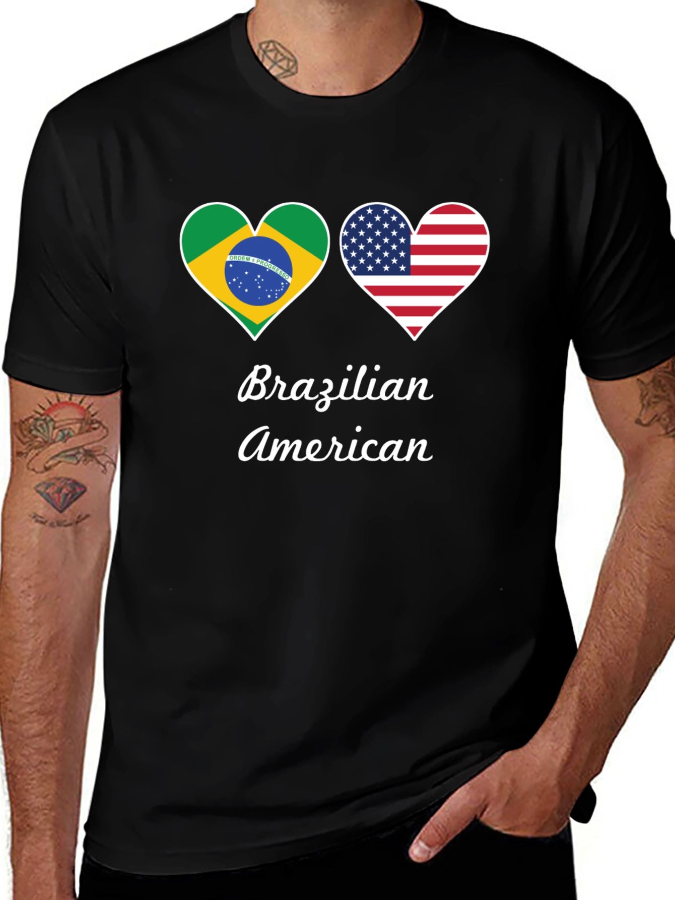 Brazilian American Pride T-Shirt