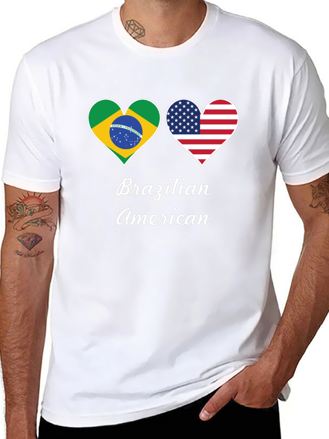 Brazilian American Pride T-Shirt