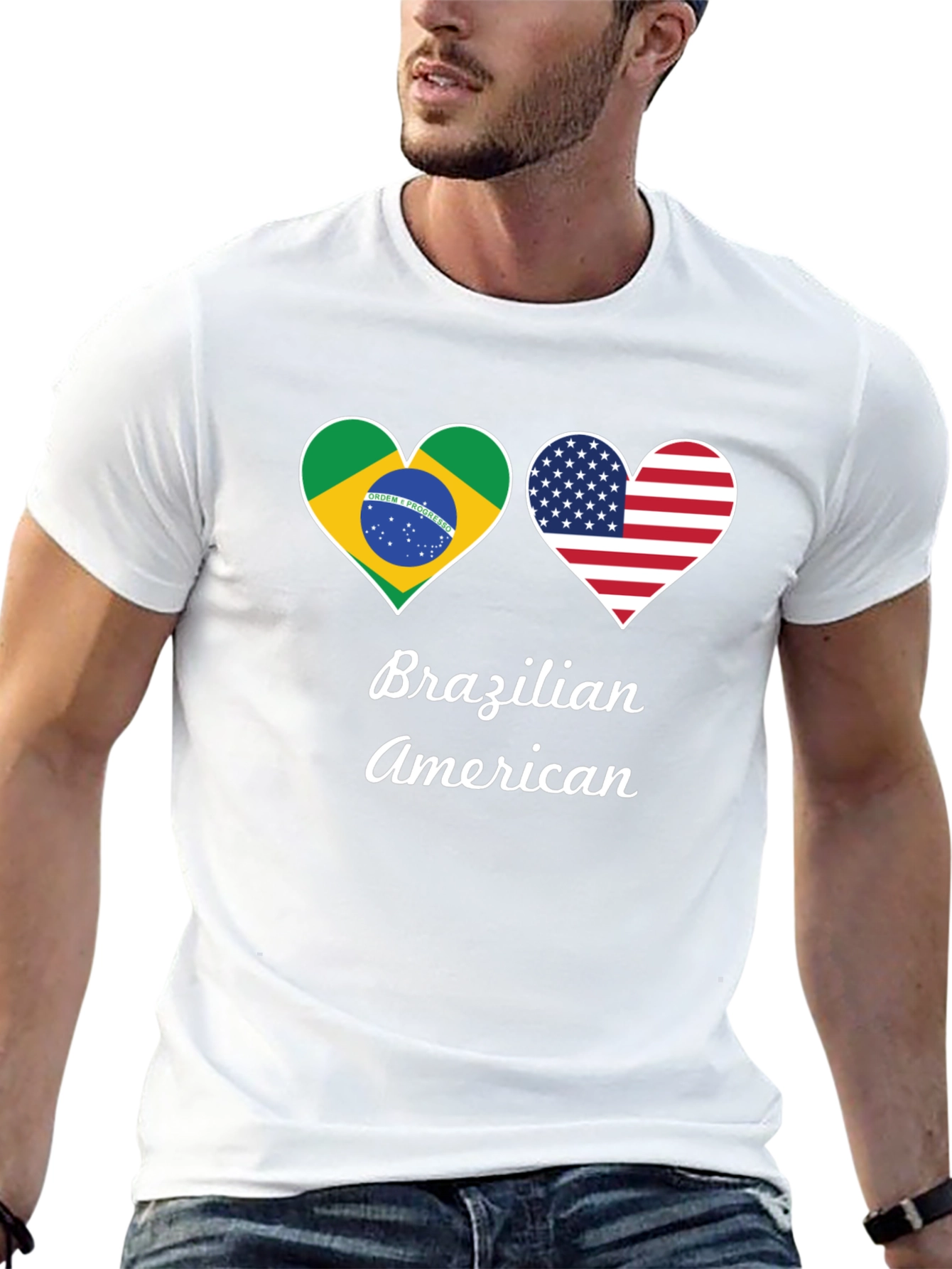 Brazilian American Pride T-Shirt