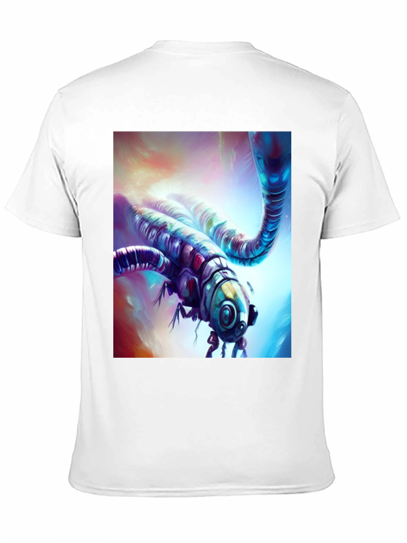 Abstract Insect Graphic Tee - Unique Art Shirt