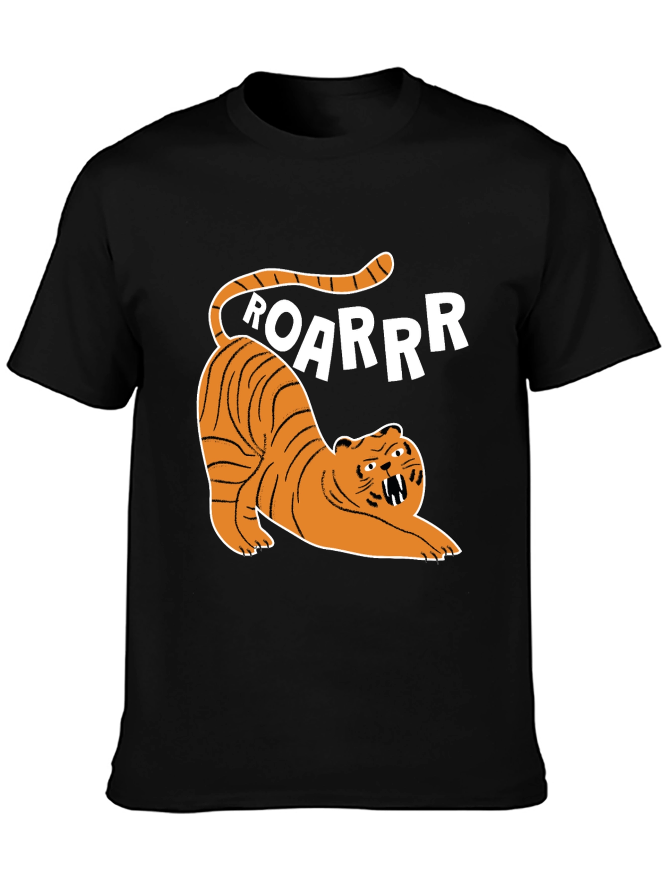 Roaring Tiger Graphic Tee - Fun & Stylish