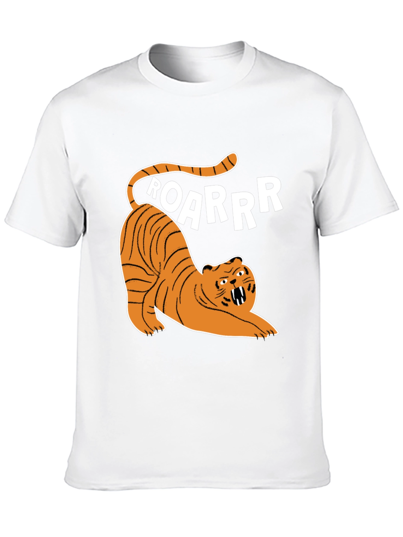Roaring Tiger Graphic Tee - Fun & Stylish