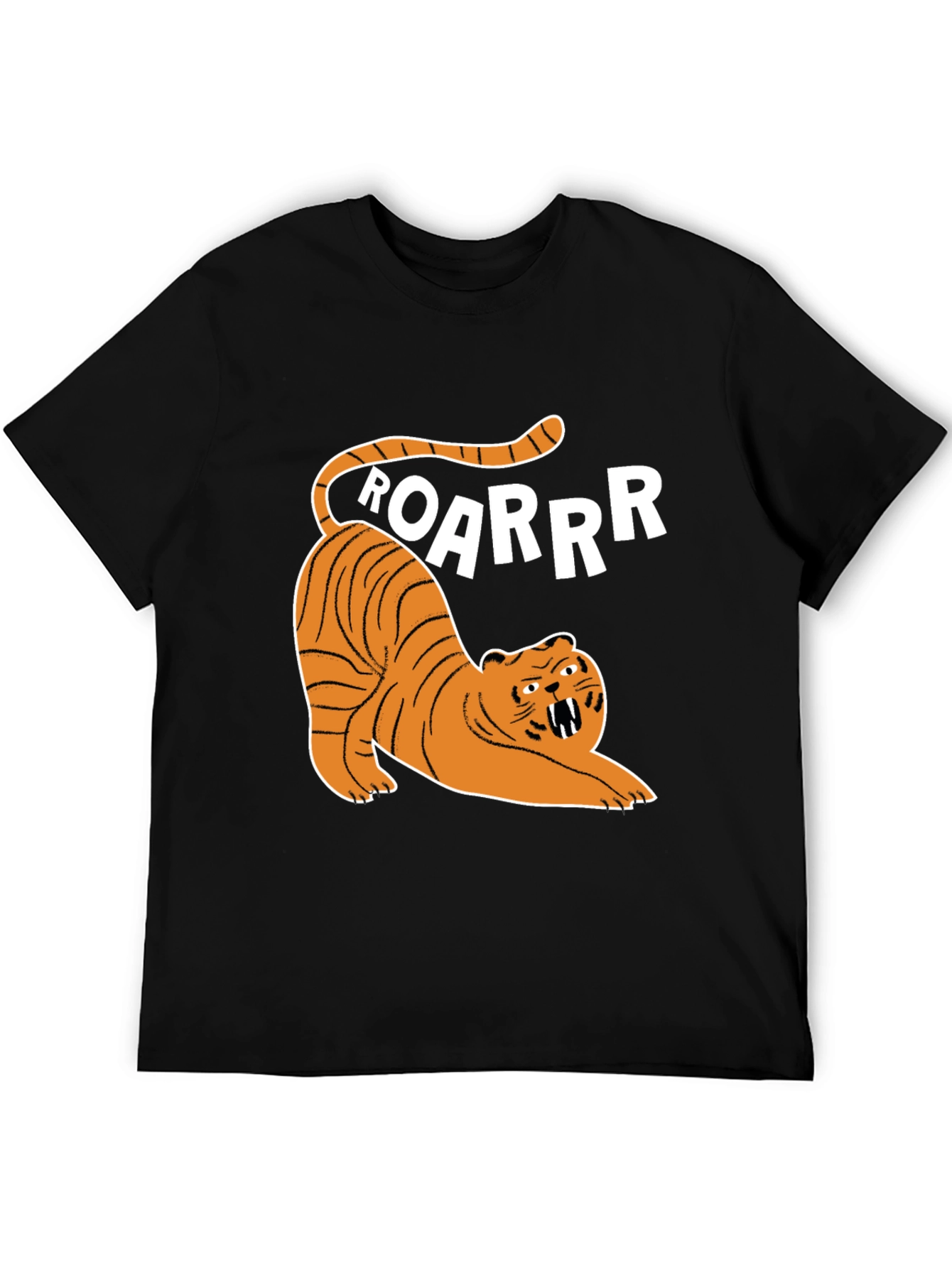 Roaring Tiger Graphic Tee - Fun & Stylish