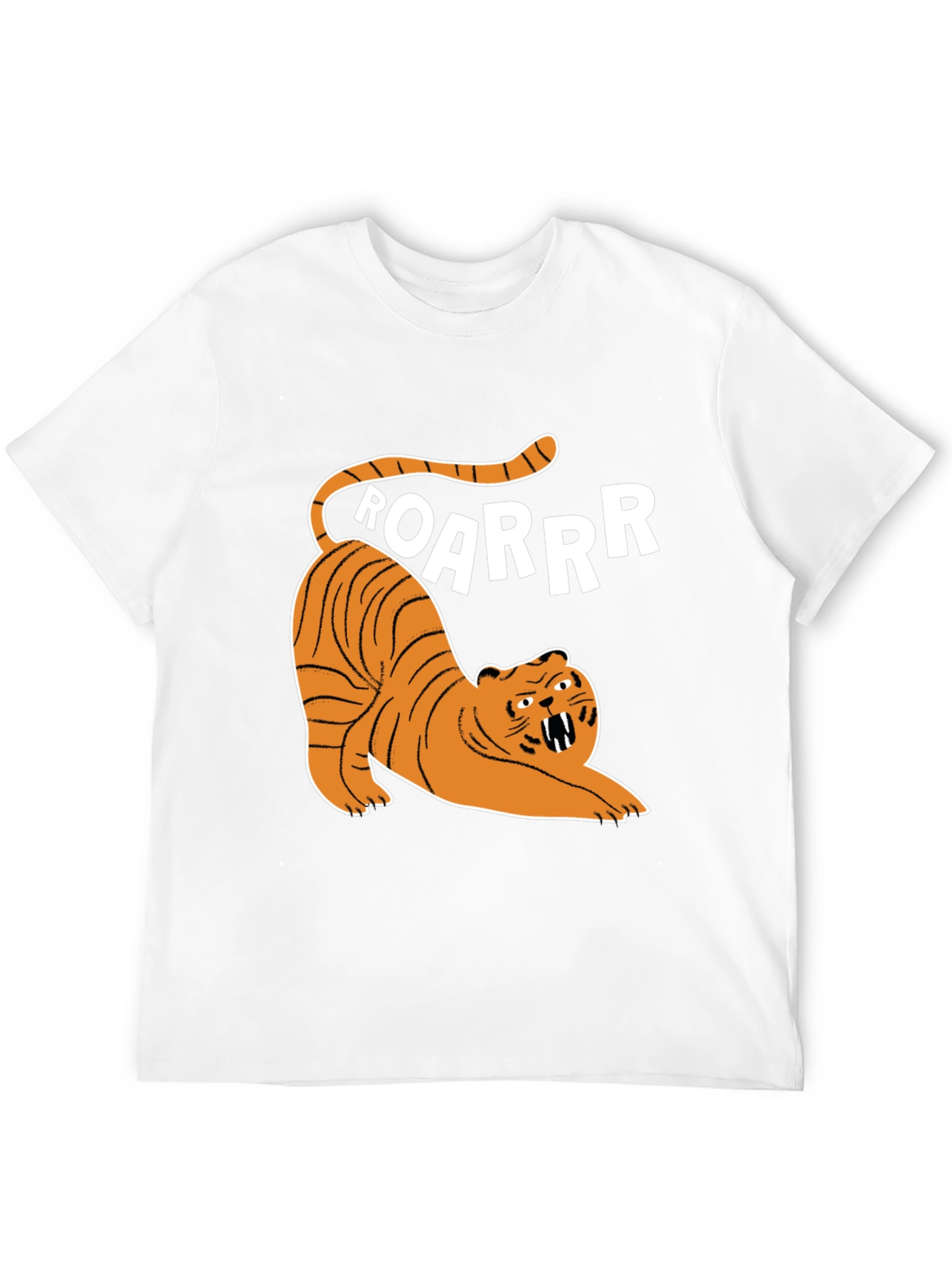 Roaring Tiger Graphic Tee - Fun & Stylish