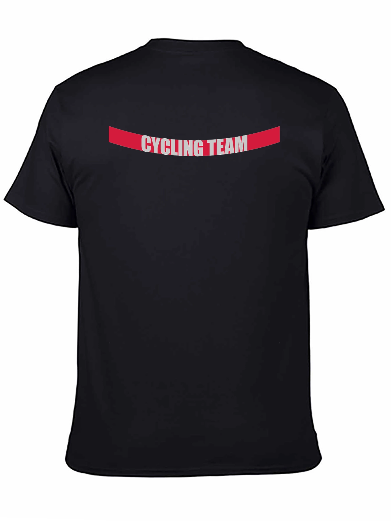 Cycling Team Graphic Tee - Sporty Mens T-Shirt