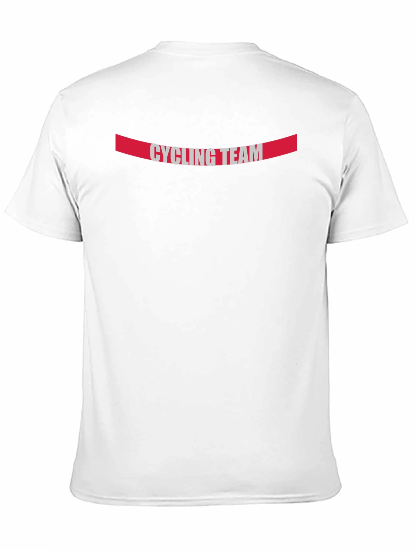 Cycling Team Graphic Tee - Sporty Mens T-Shirt