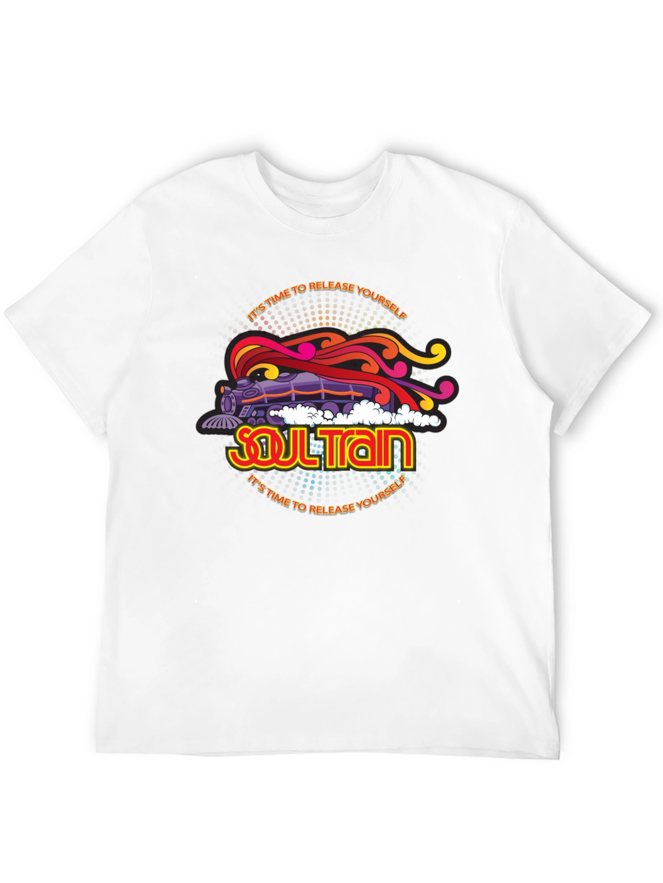 Soul Train Graphic Tee - Retro Style