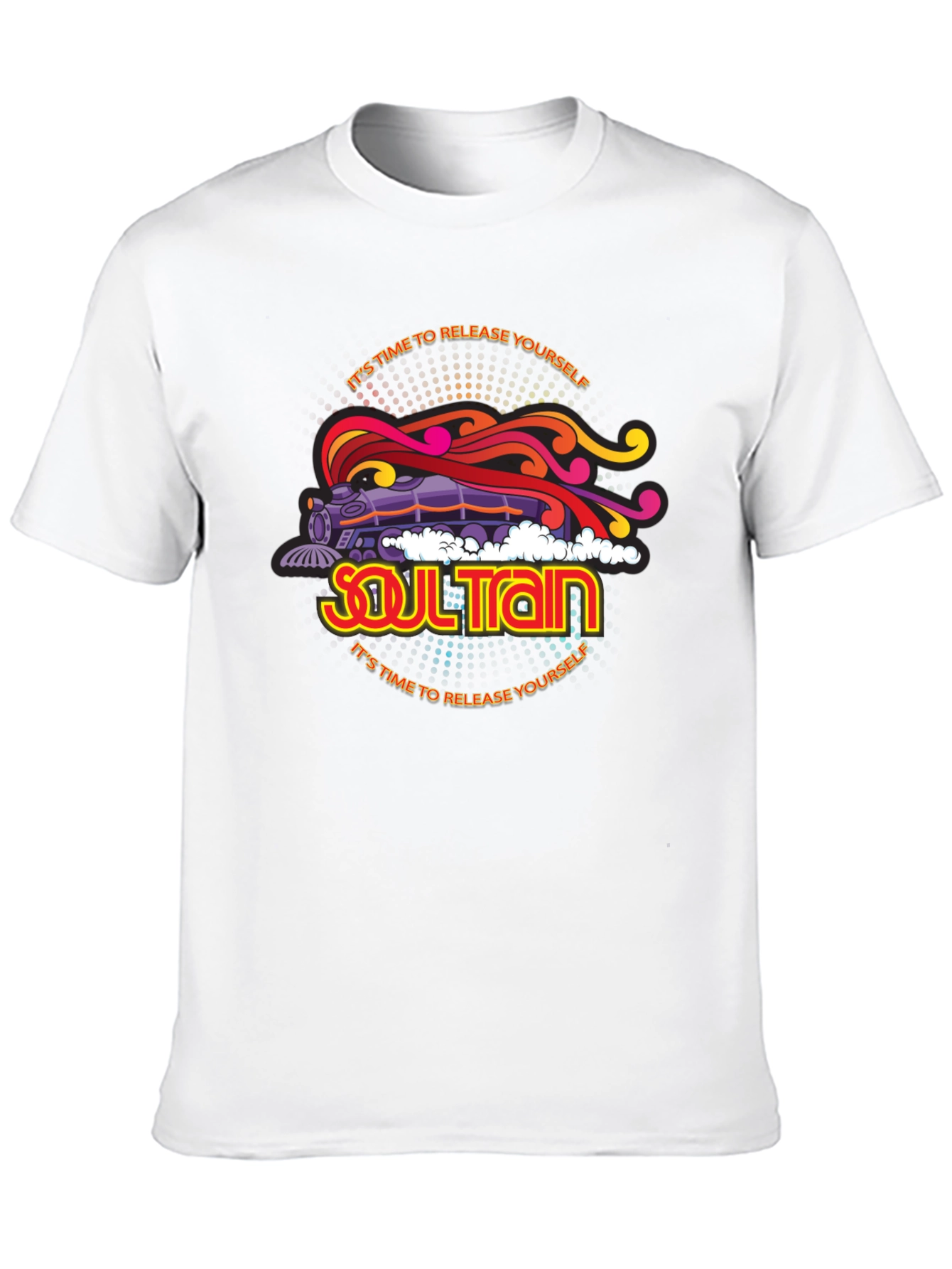 Soul Train Graphic Tee - Retro Style