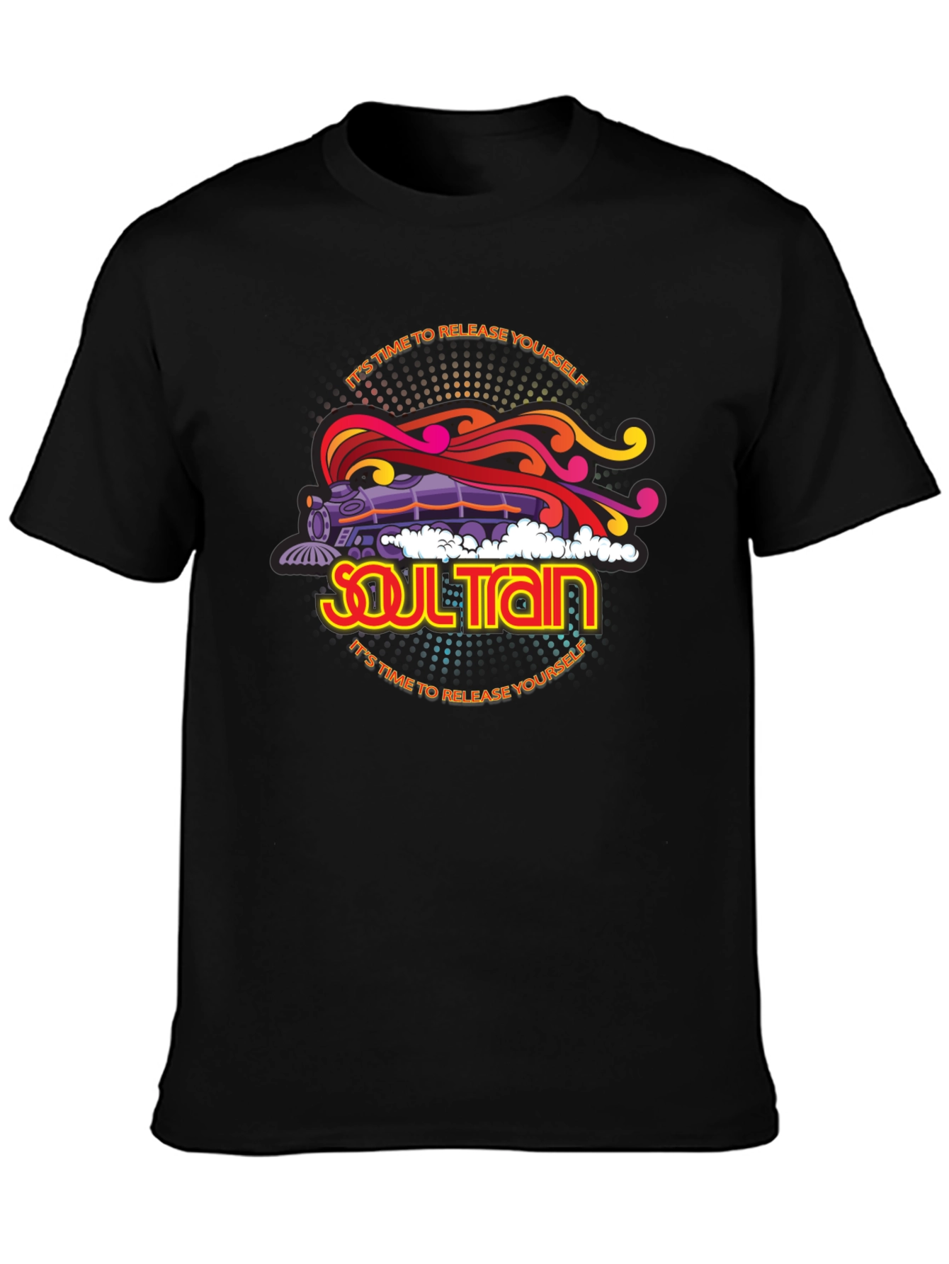 Soul Train Graphic Tee - Retro Style