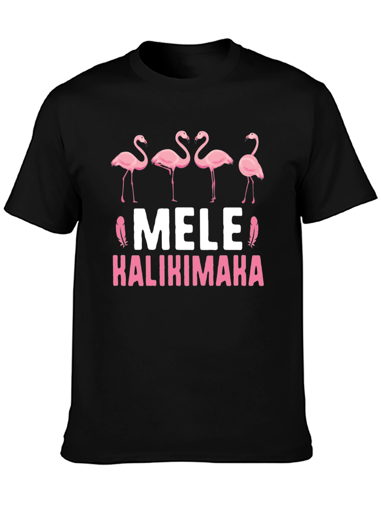 Mele Kalikimaka Flamingo T-Shirt