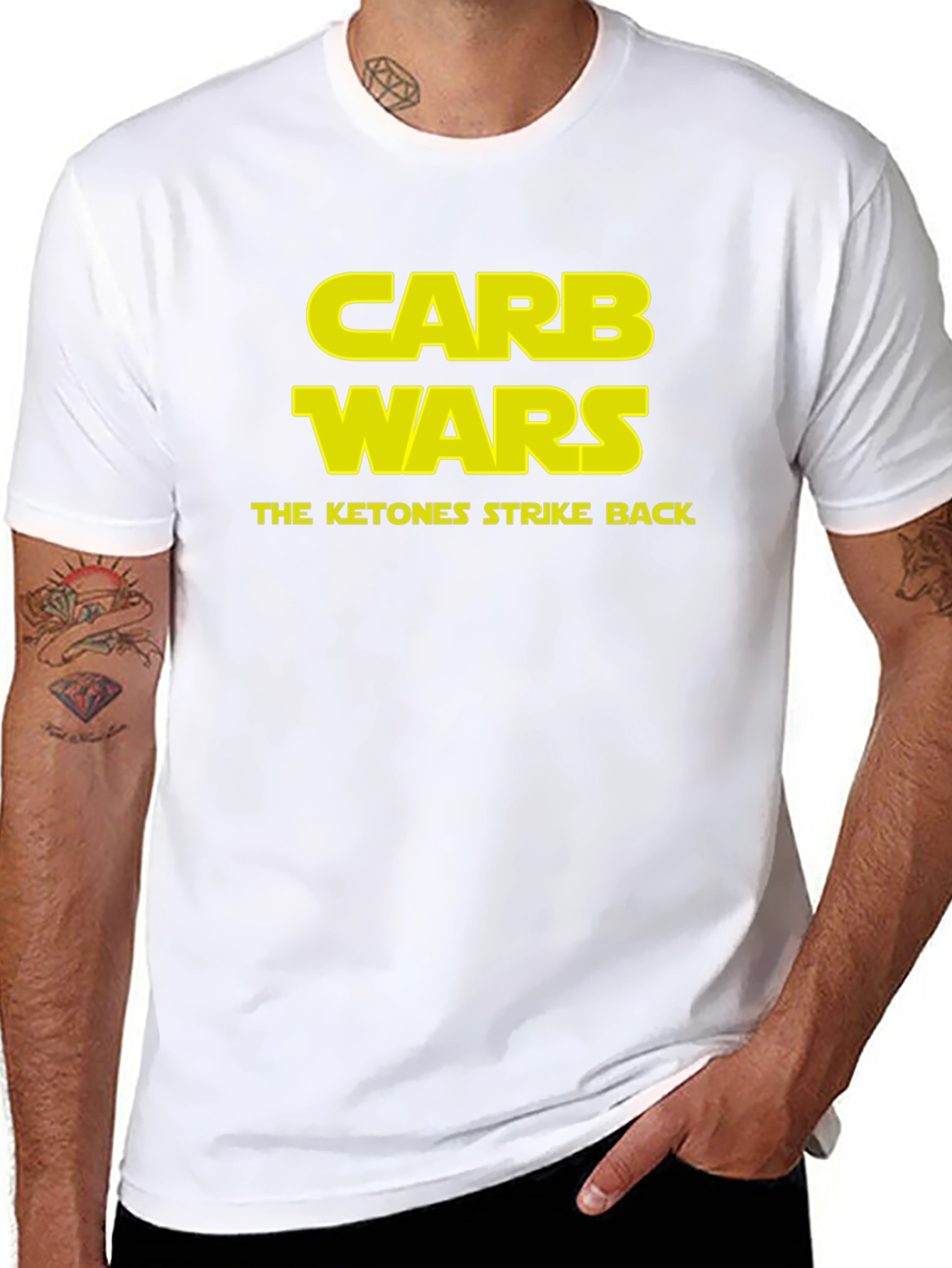 Carb Wars T-Shirt - The Ketones Strike Back