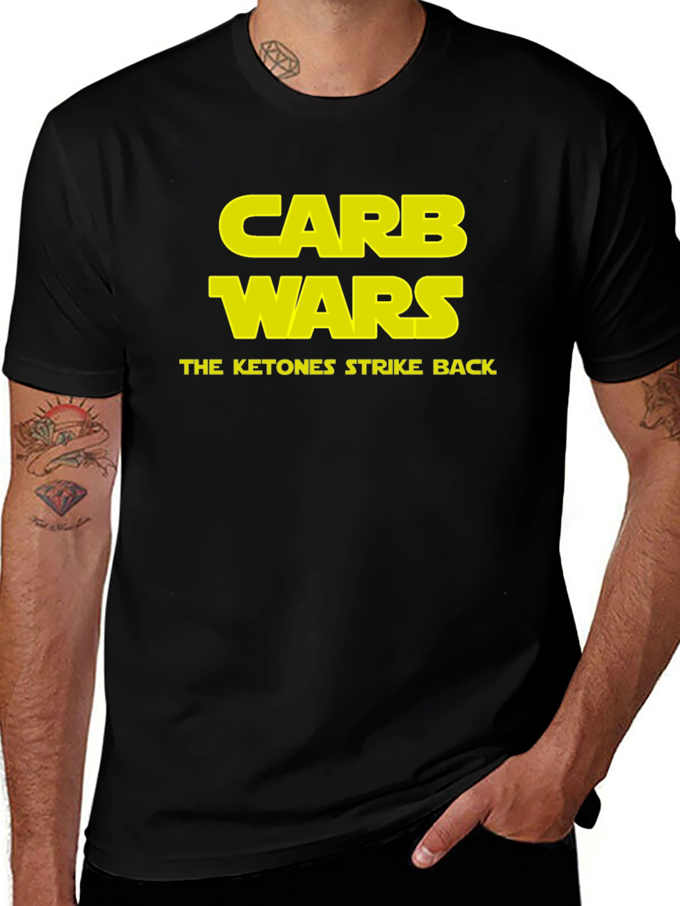 Carb Wars T-Shirt - The Ketones Strike Back