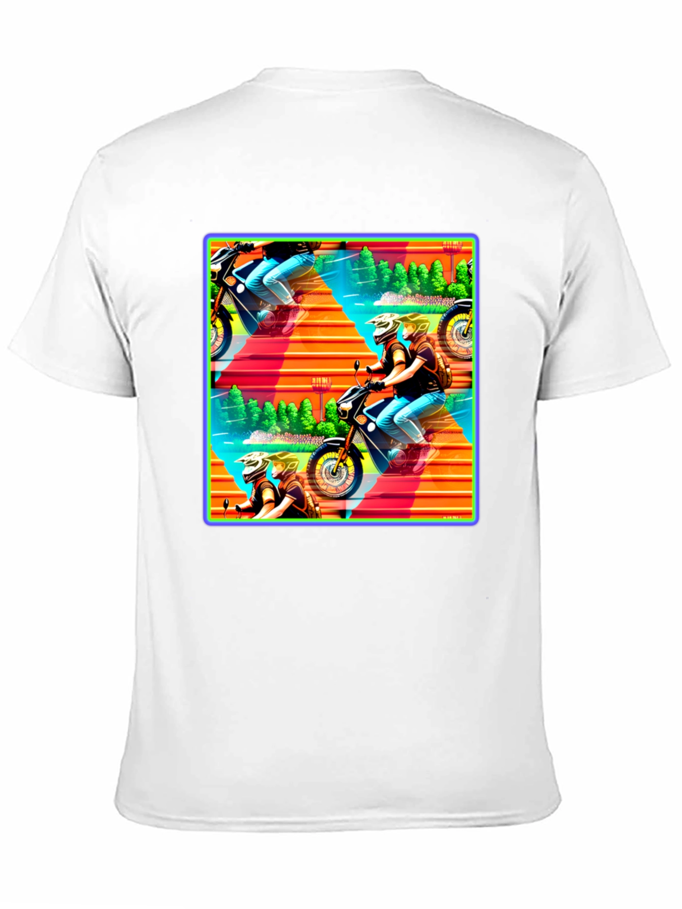 Motorcycle Adventure Graphic Tee