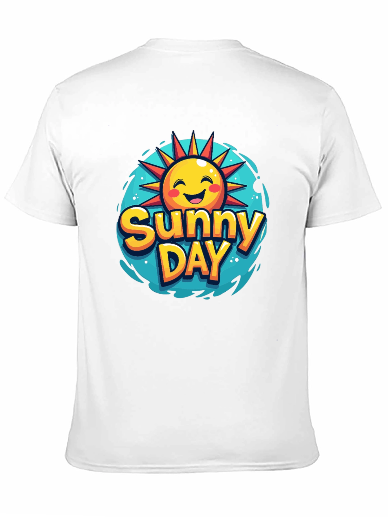 Sunny Day Graphic T-Shirt - Black