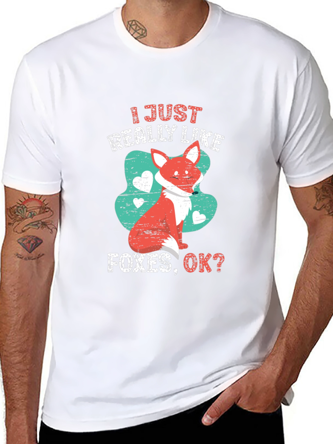 I Just Really Like Foxes Ok? T-Shirt