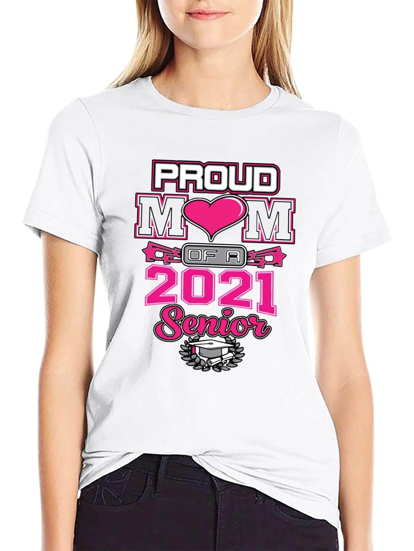 Proud Mom of a 2021 Senior T-Shirt