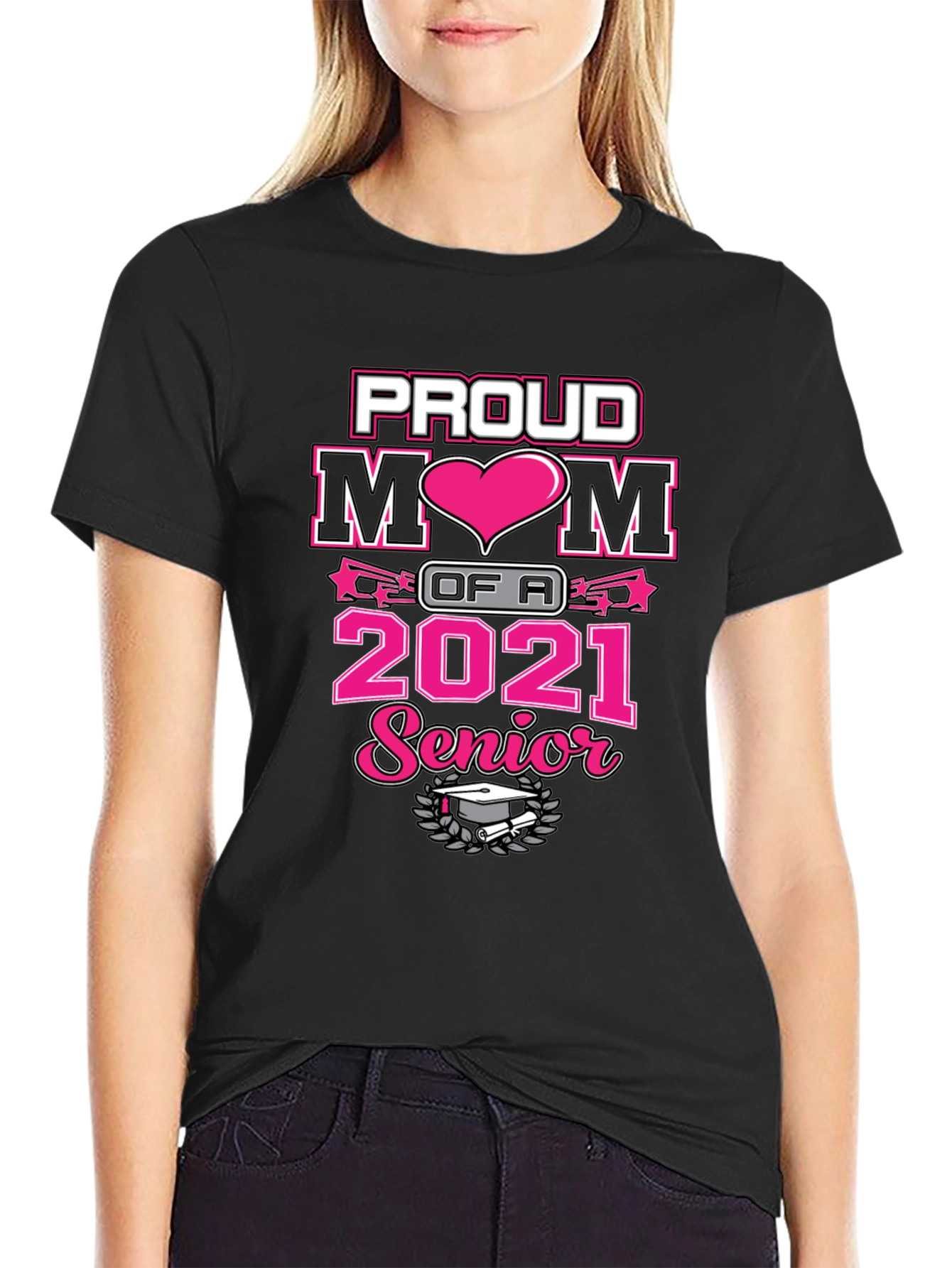 Proud Mom of a 2021 Senior T-Shirt