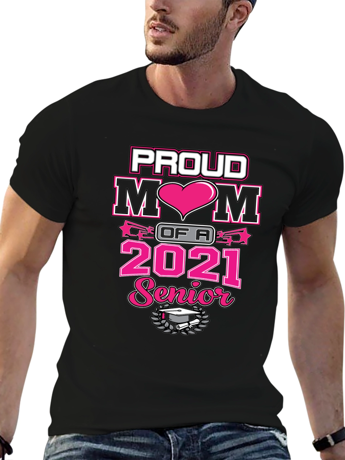 Proud Mom of a 2021 Senior T-Shirt
