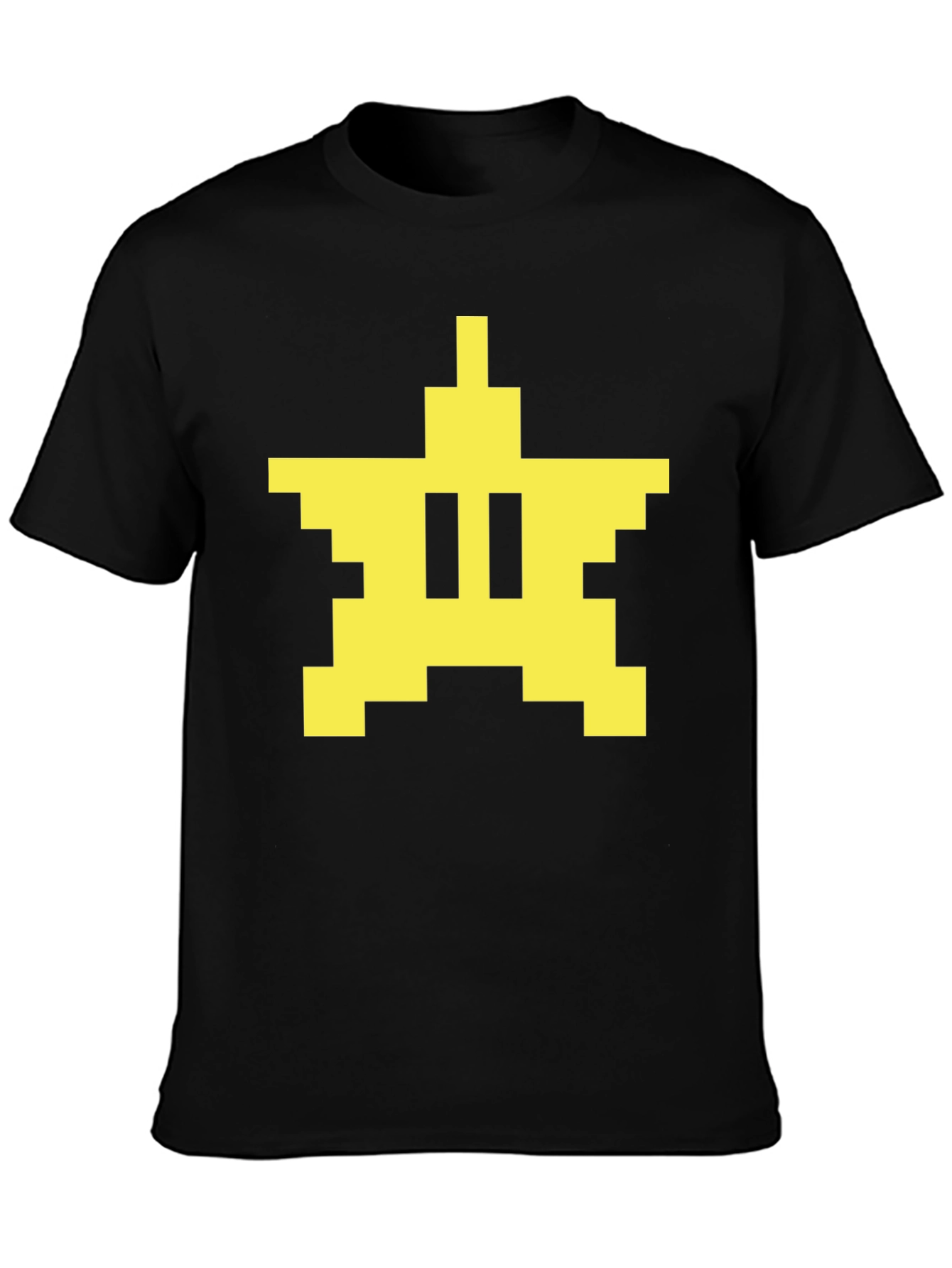 Retro 8-Bit Star T-Shirt - Pixelated Style!