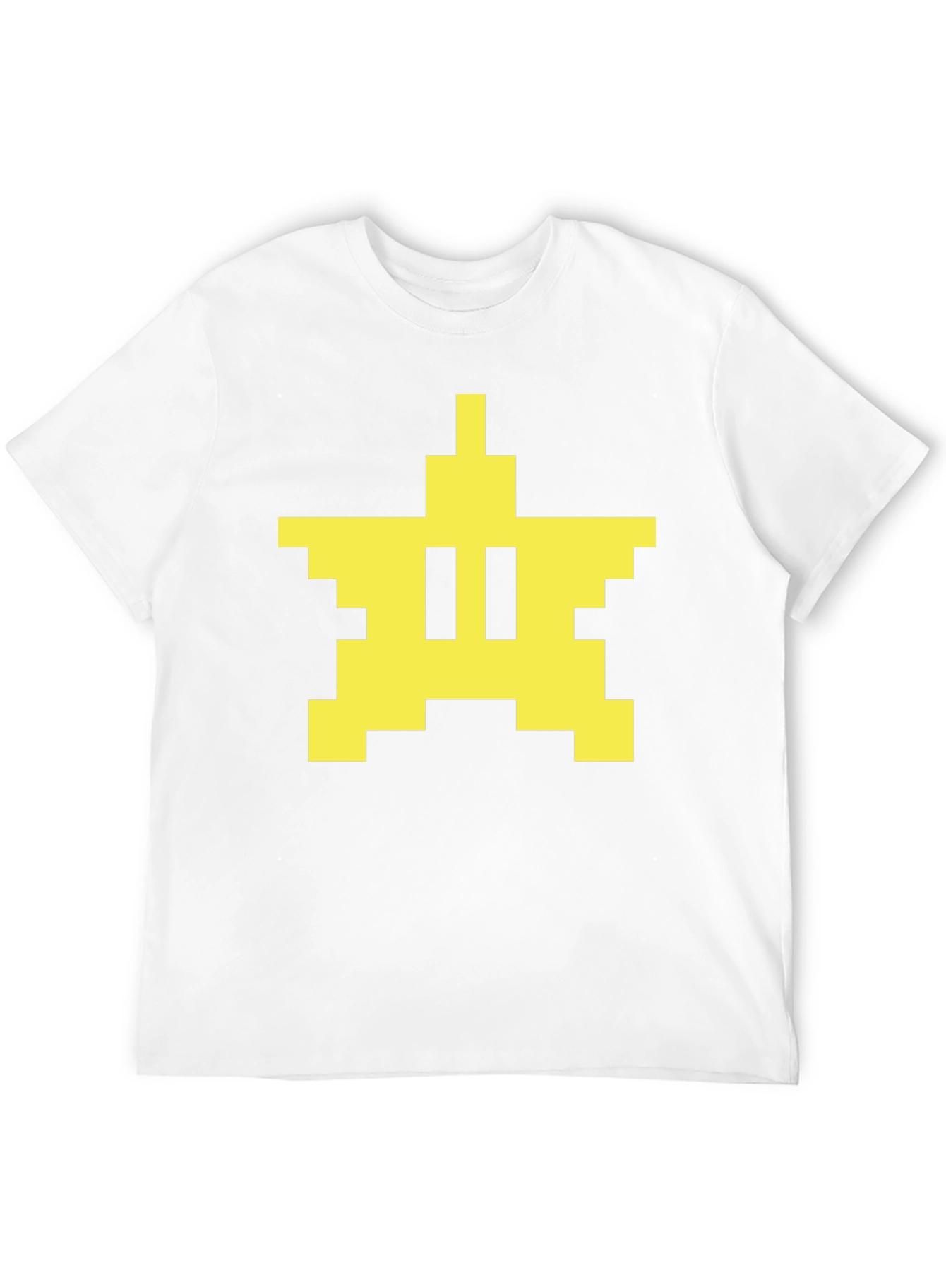 Retro 8-Bit Star T-Shirt - Pixelated Style!