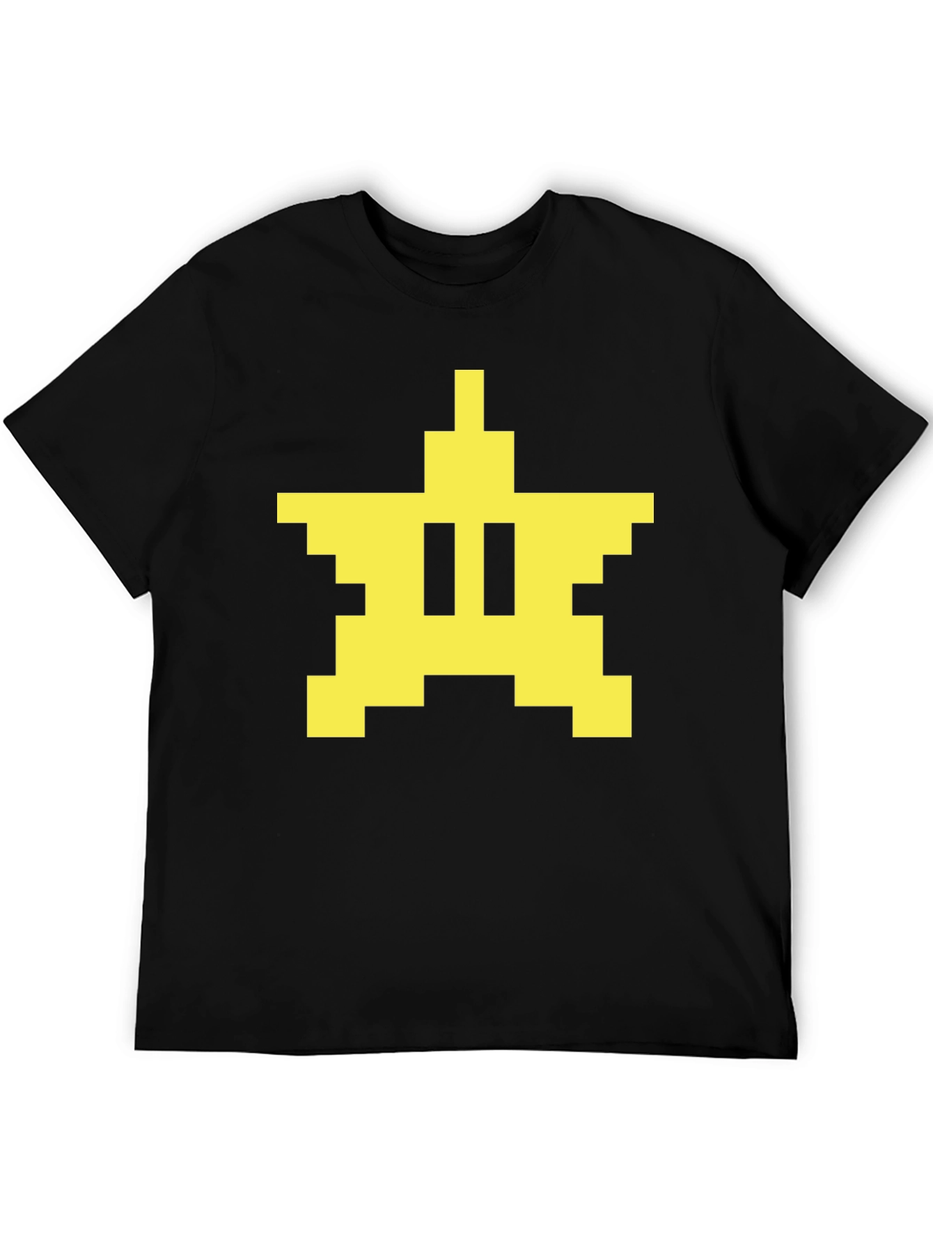Retro 8-Bit Star T-Shirt - Pixelated Style!