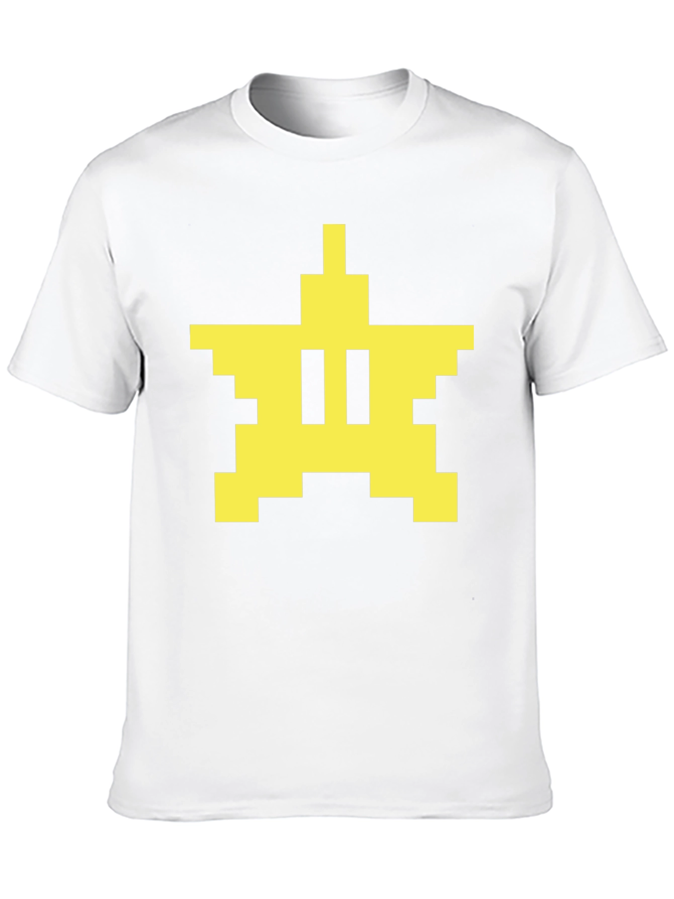 Retro 8-Bit Star T-Shirt - Pixelated Style!