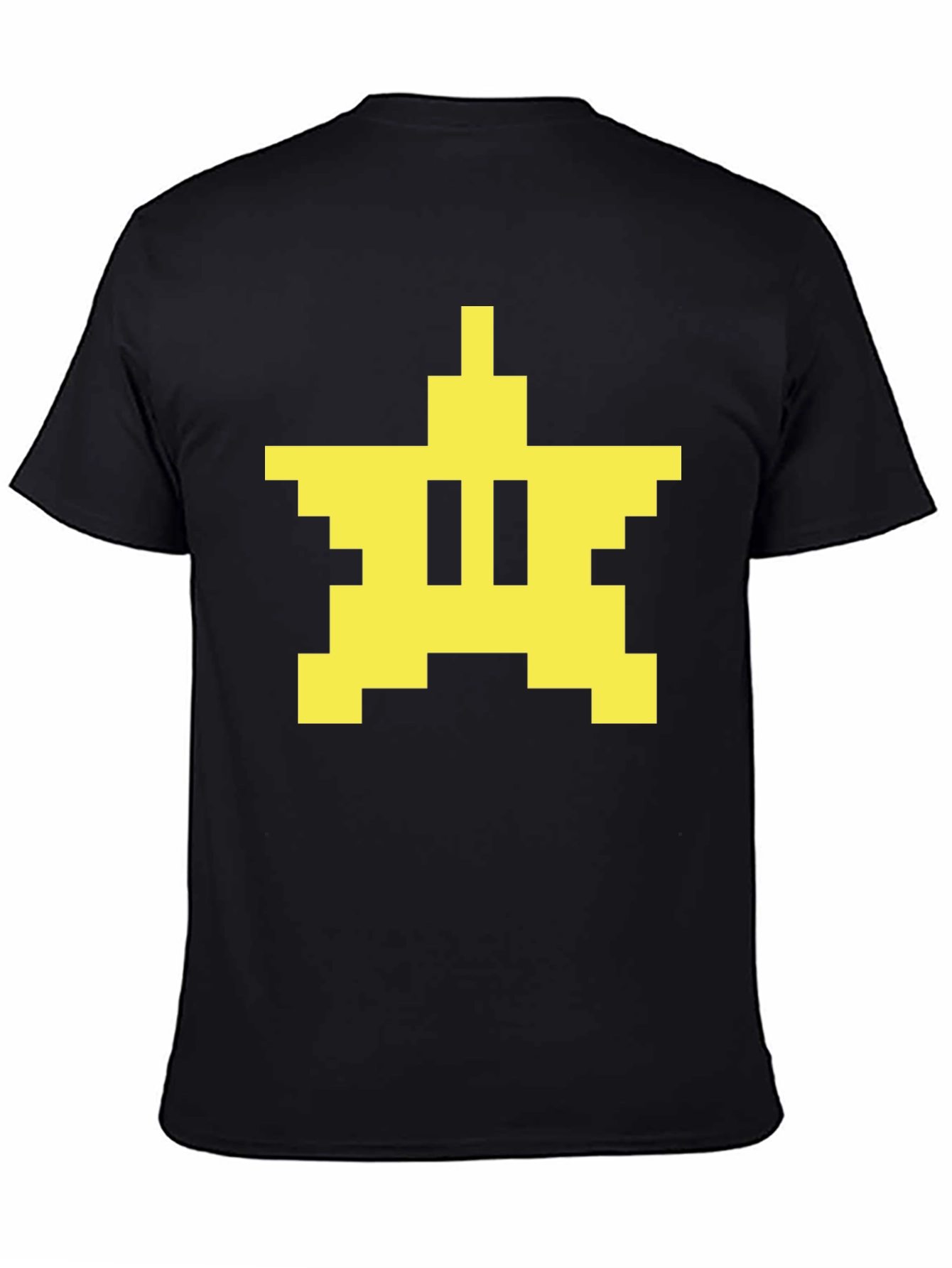 Retro 8-Bit Star T-Shirt - Pixelated Style!