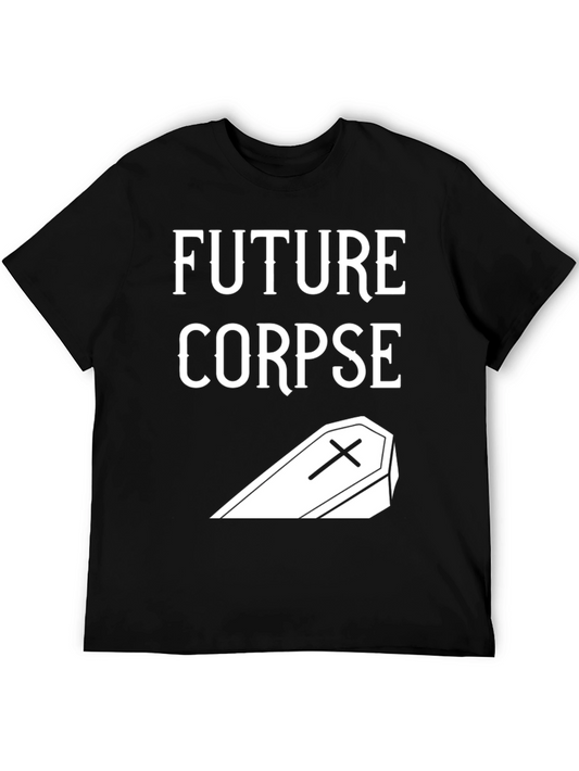 Future Corpse Graphic Tee - Humorous T-Shirt