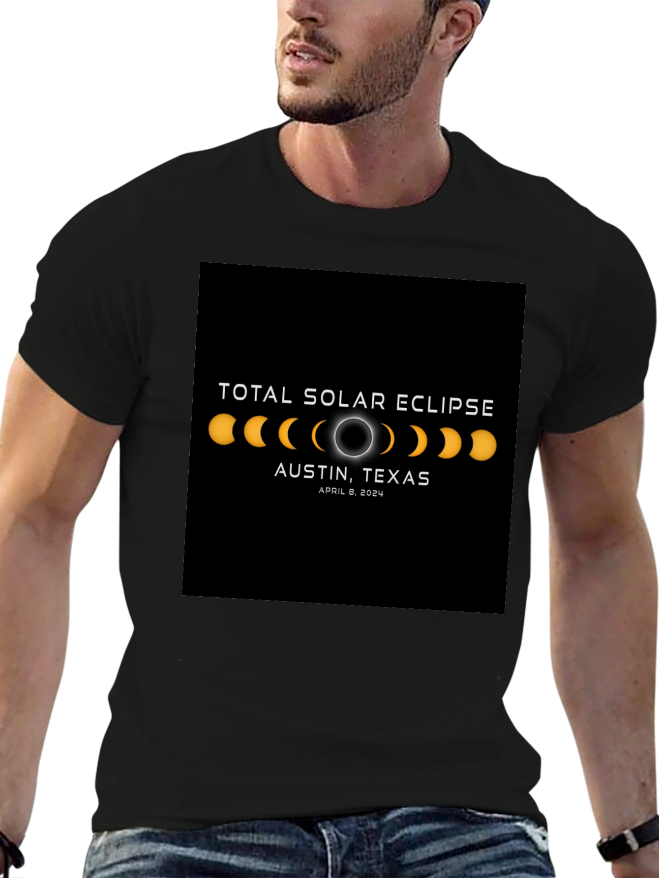 Total Solar Eclipse Austin Texas T-Shirt