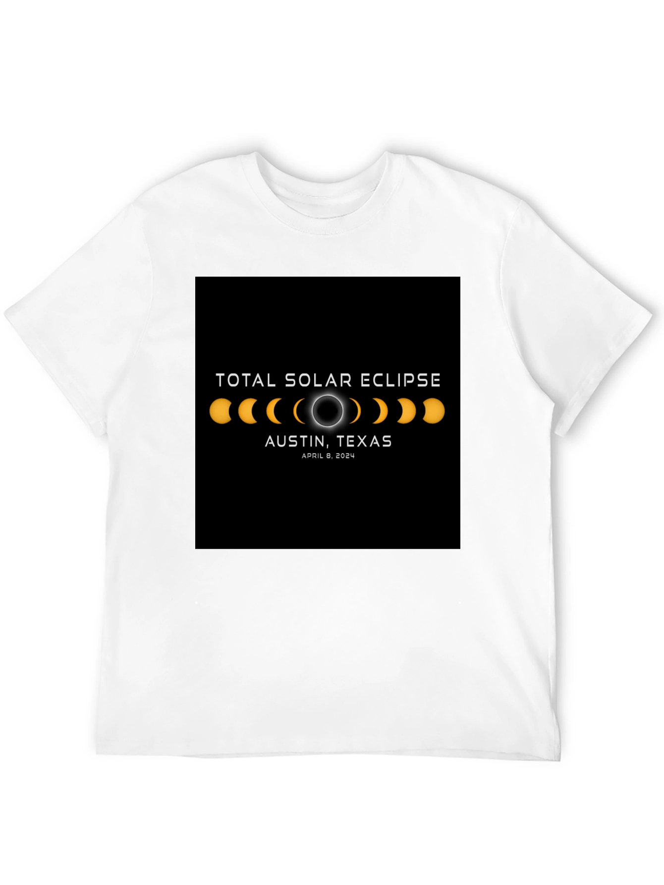 Total Solar Eclipse Austin Texas T-Shirt