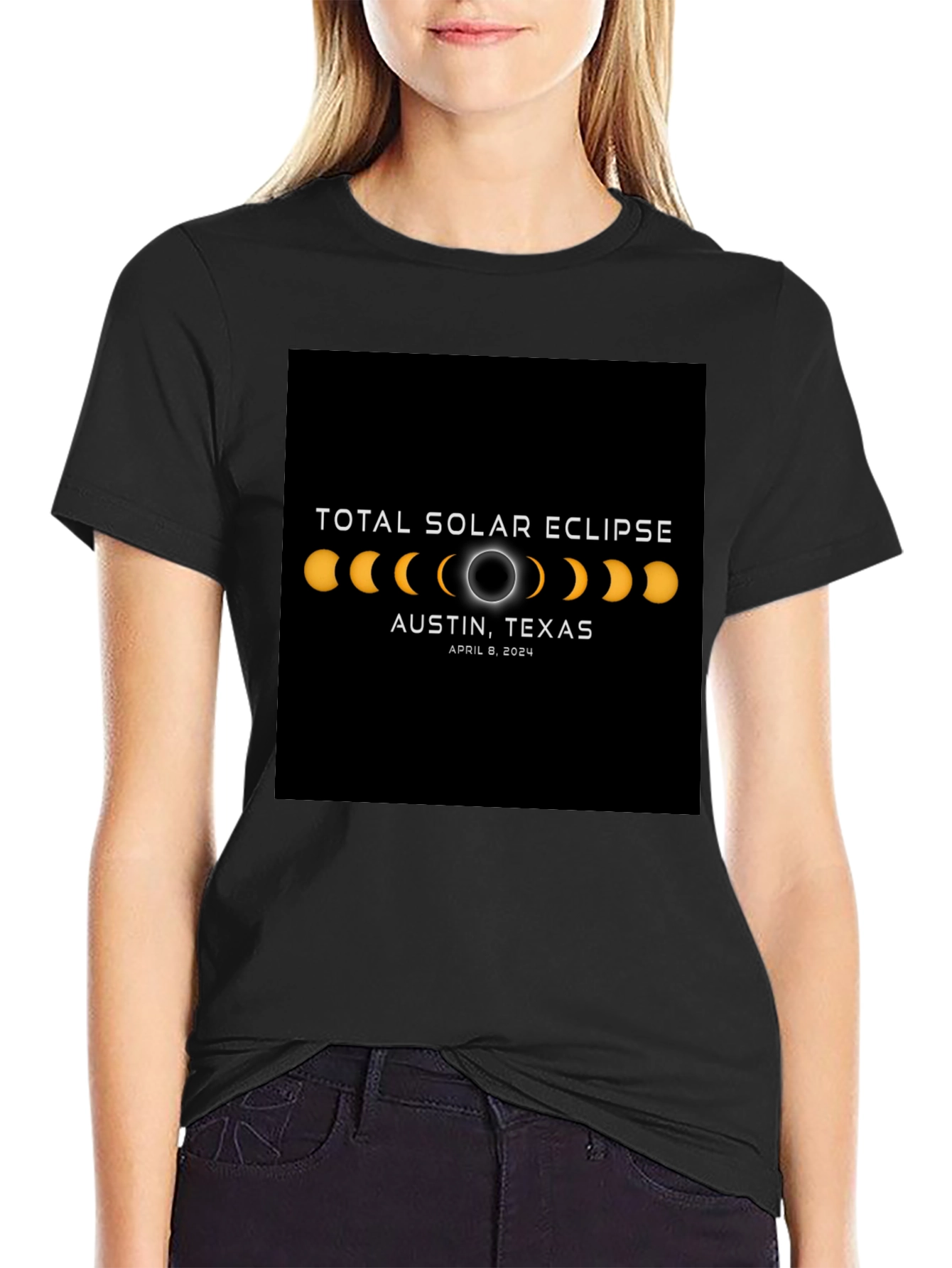 Total Solar Eclipse Austin Texas T-Shirt