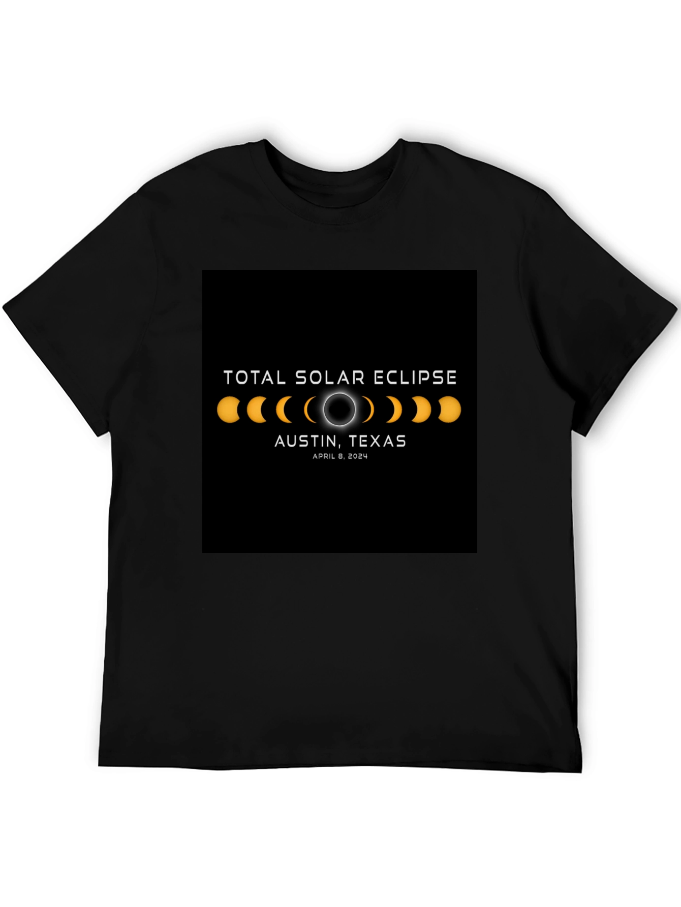 Total Solar Eclipse Austin Texas T-Shirt