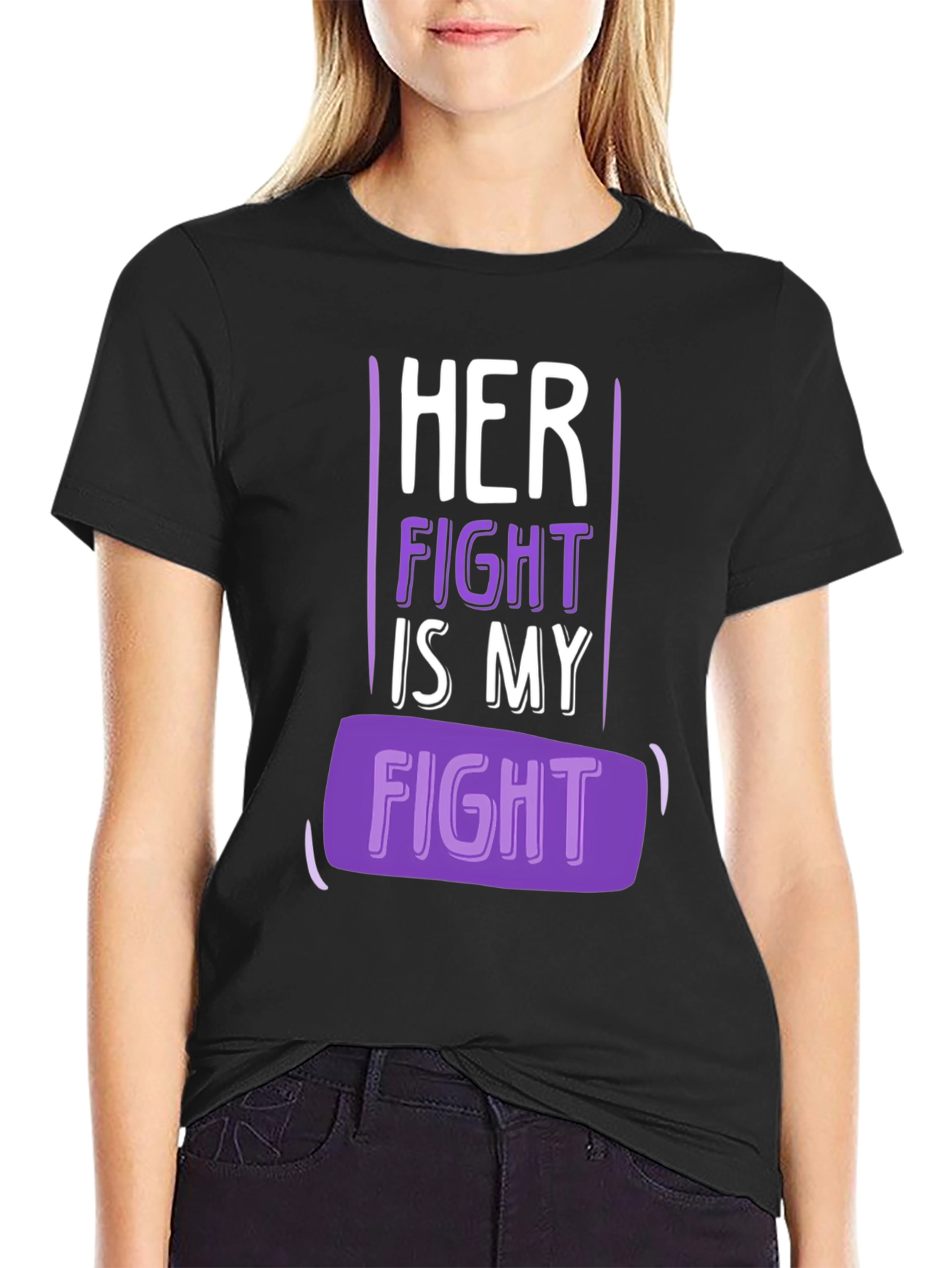 Her Fight Is My Fight Graphic Tee