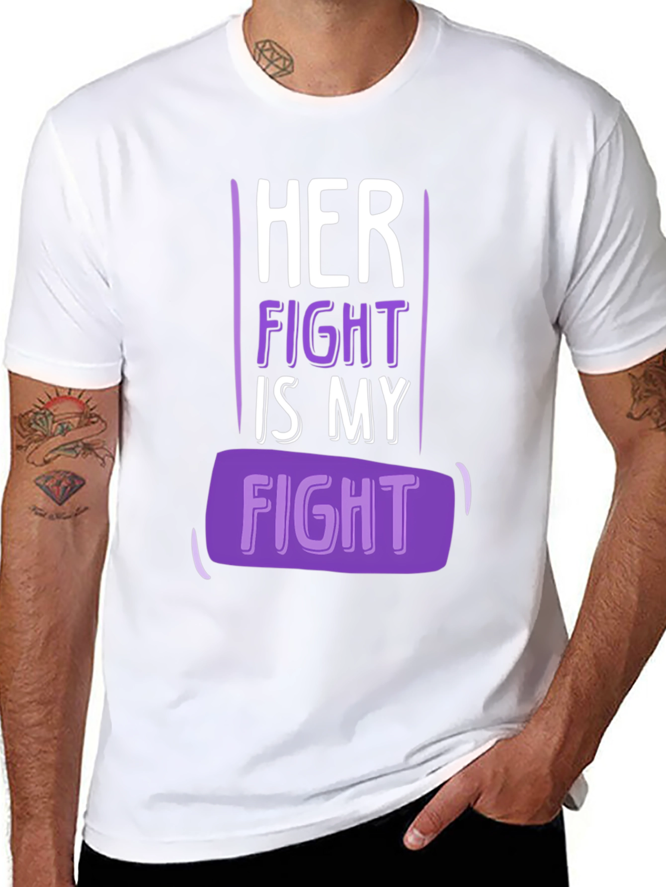 Her Fight Is My Fight Graphic Tee