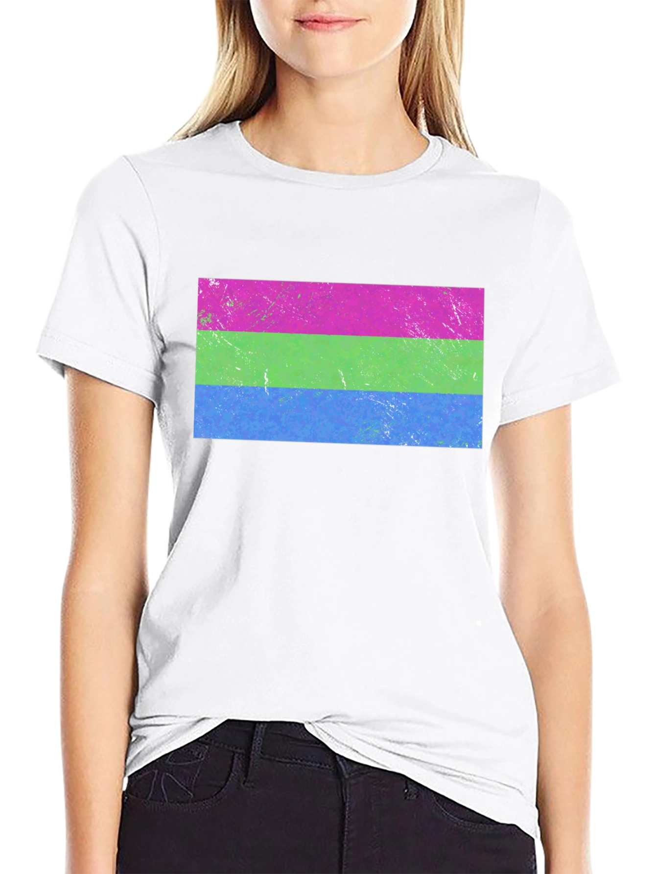 Pansexual Pride Flag Graphic Tee - Unisex