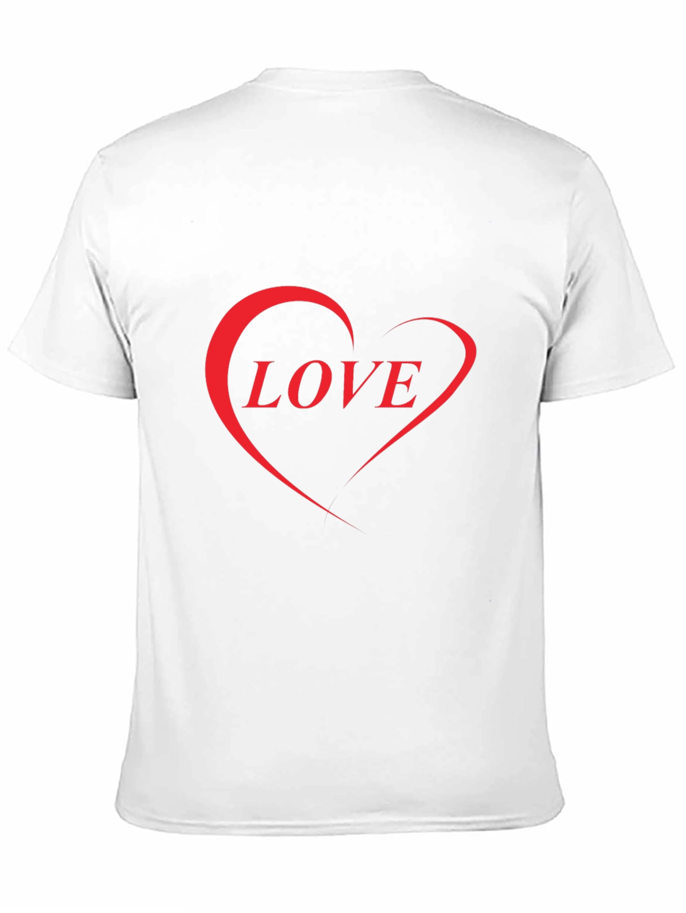 Love Heart Graphic Black T-Shirt - Stylish Casual Wear