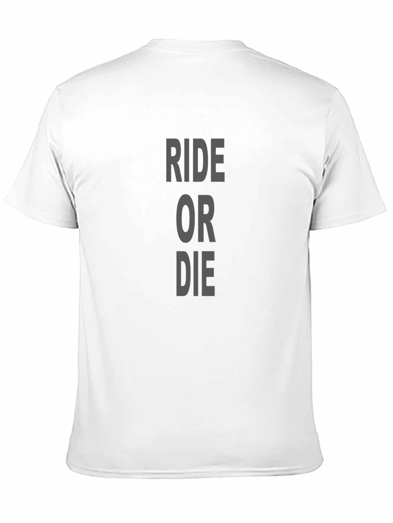 Ride or Die Graphic Tee - Black